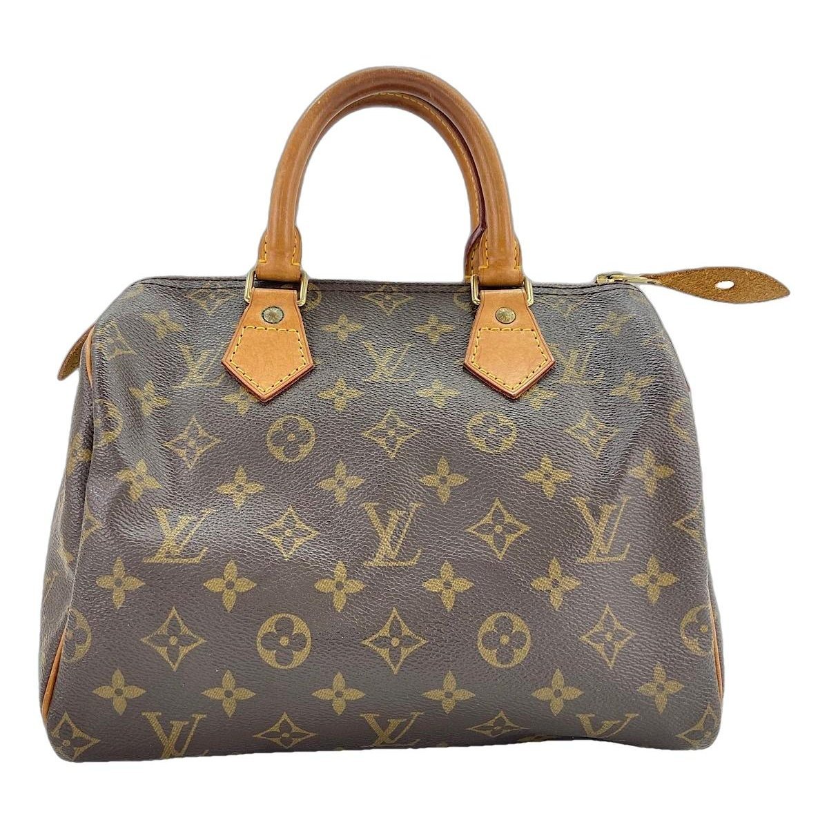 Speedy leather handbag