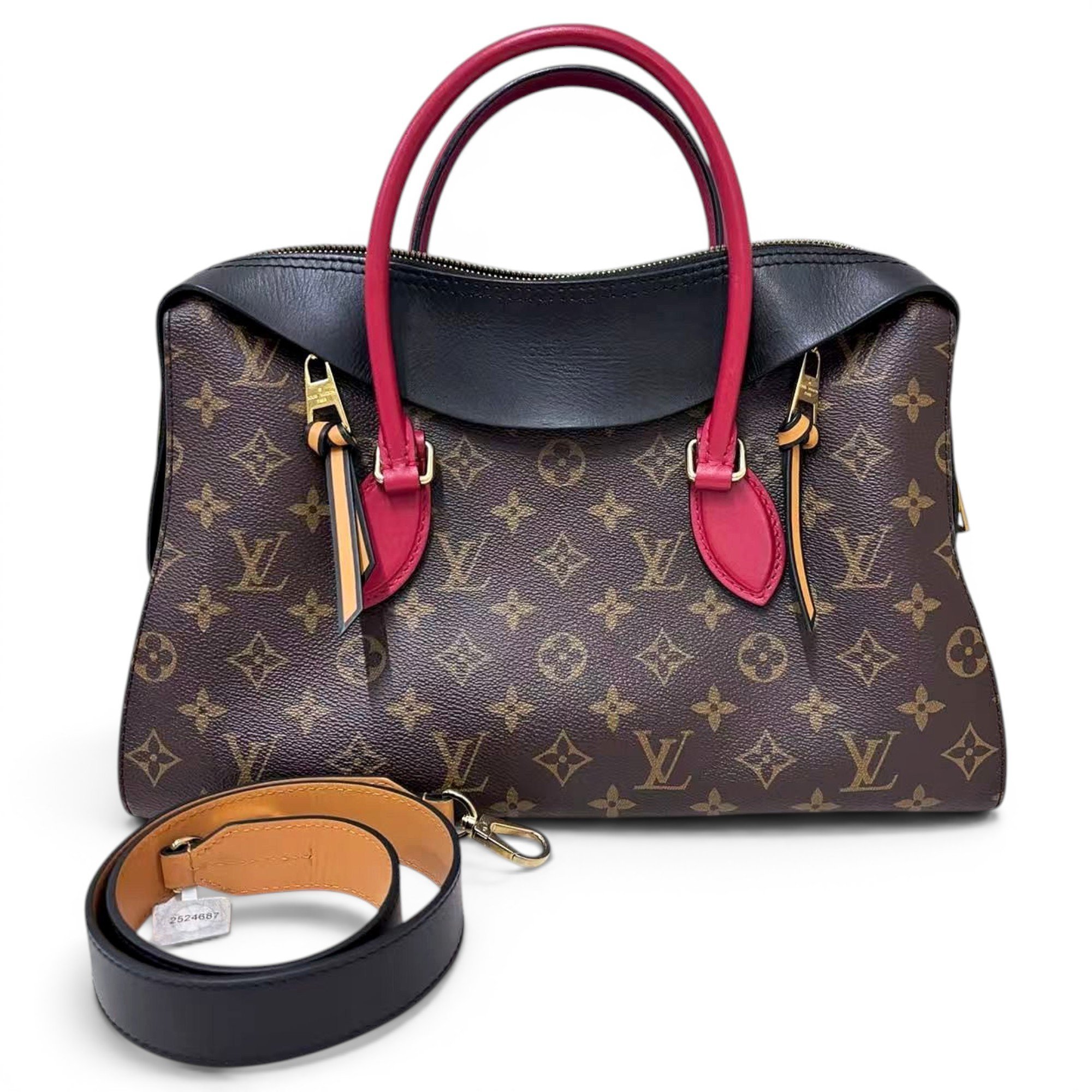Leather handbag