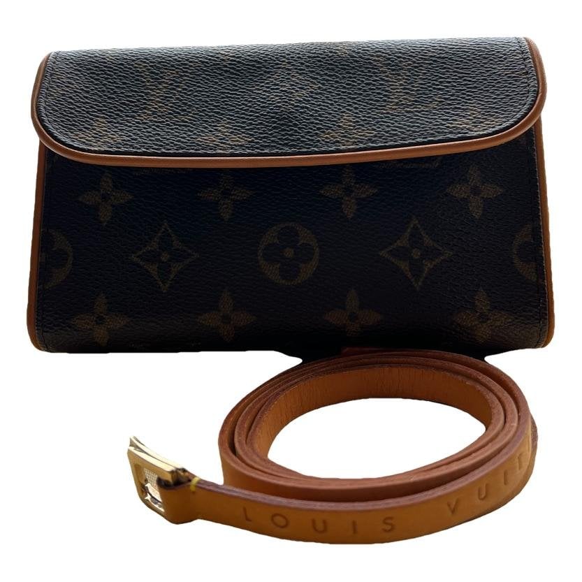 Florentine leather clutch bag