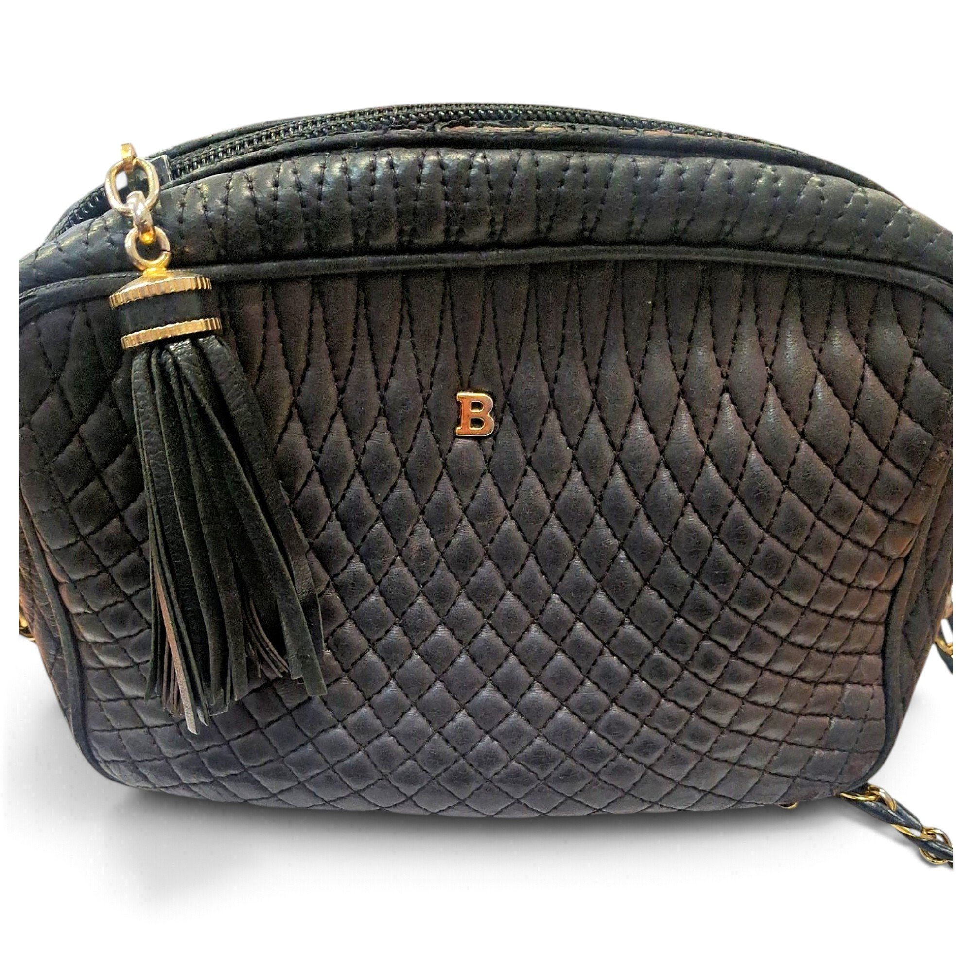 Leather crossbody bag