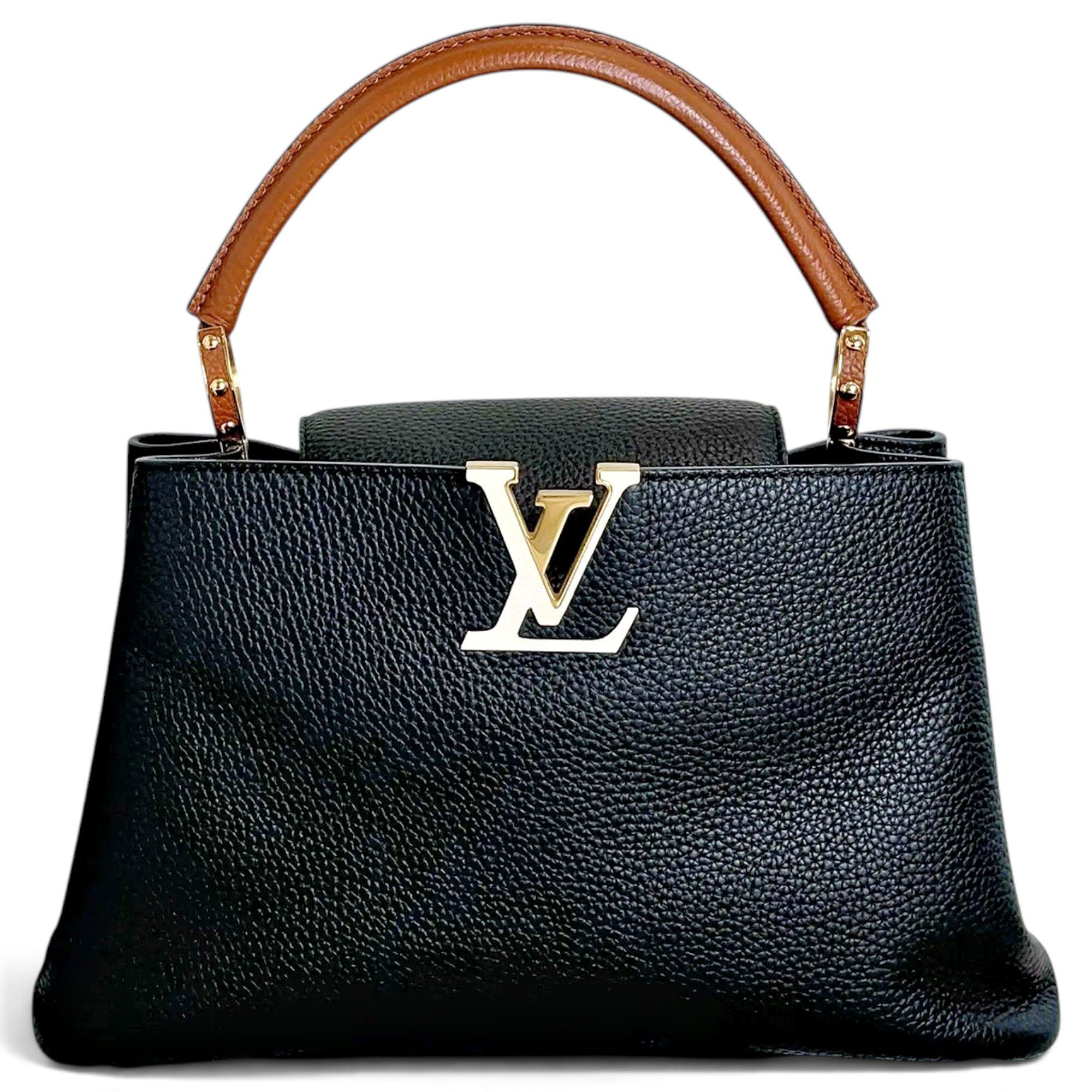 Capucines leather handbag