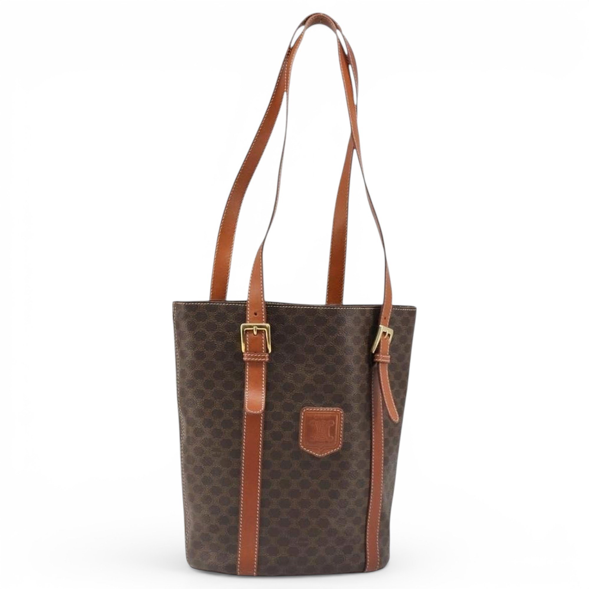 Leather tote