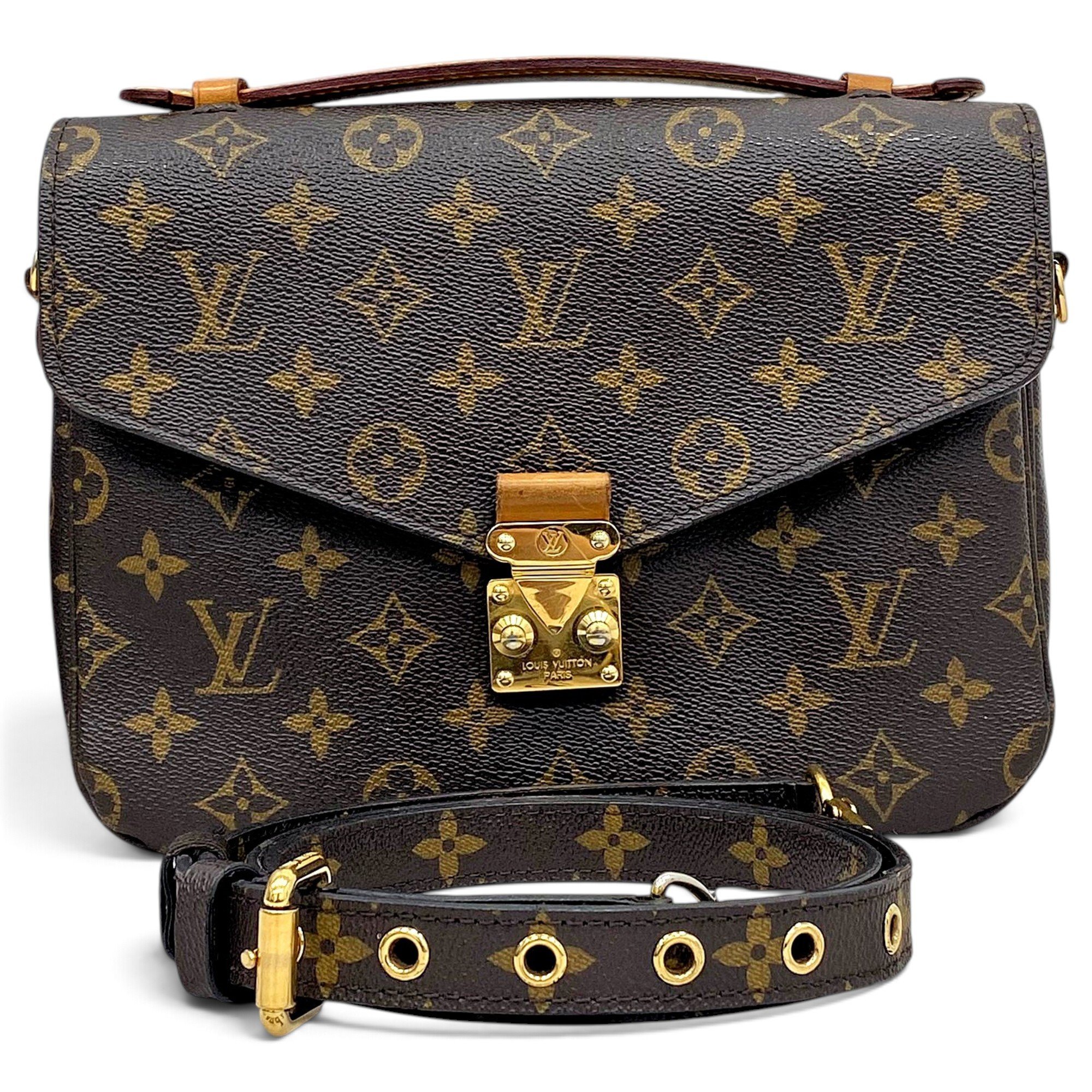 Metis leather handbag
