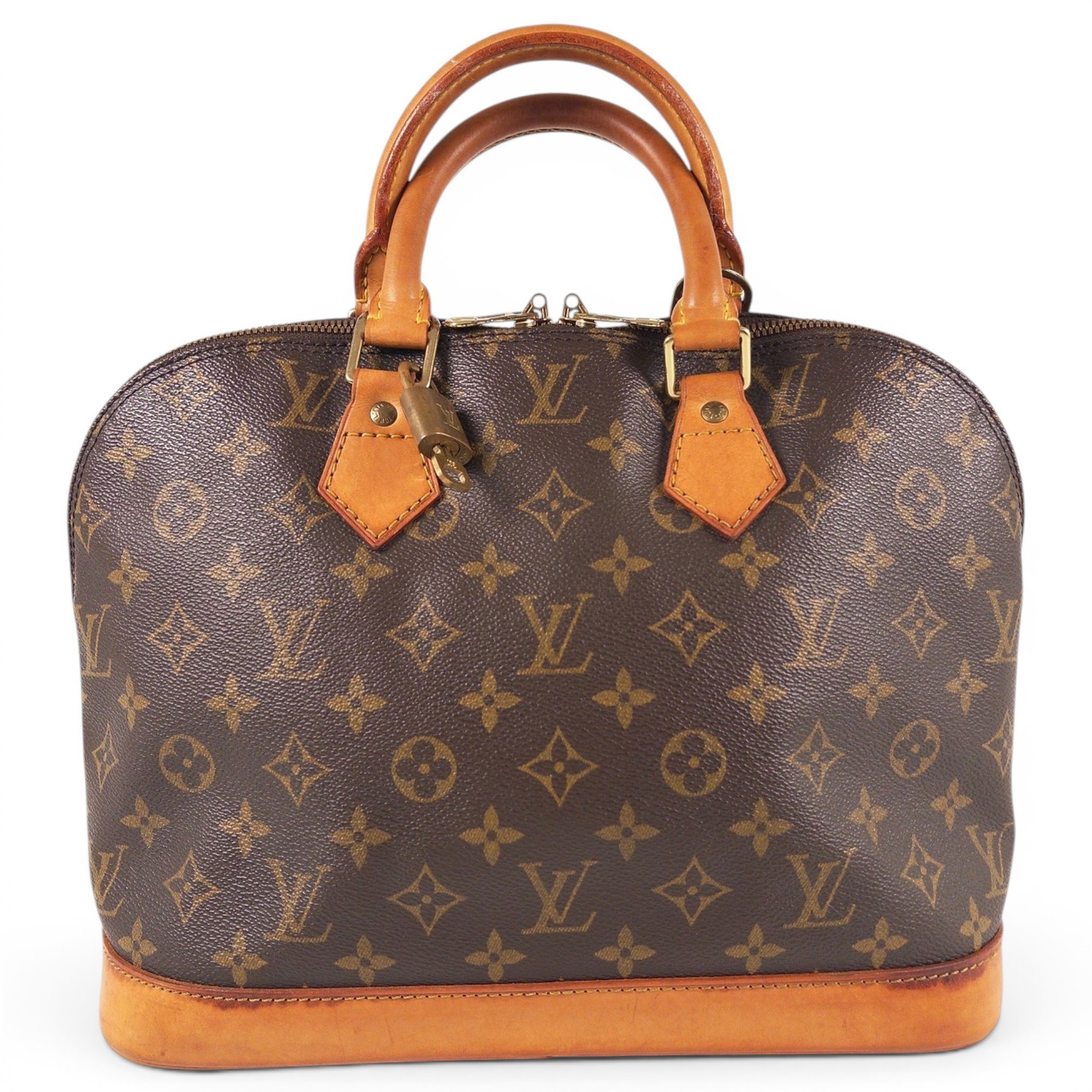 Alma leather handbag