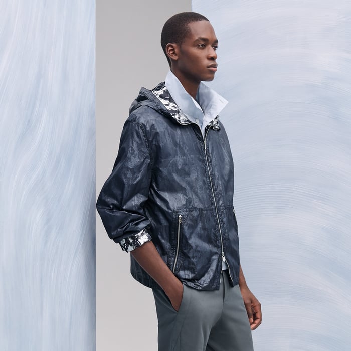Océan "Cavalcade Siderale" Reversible Hooded Jacket