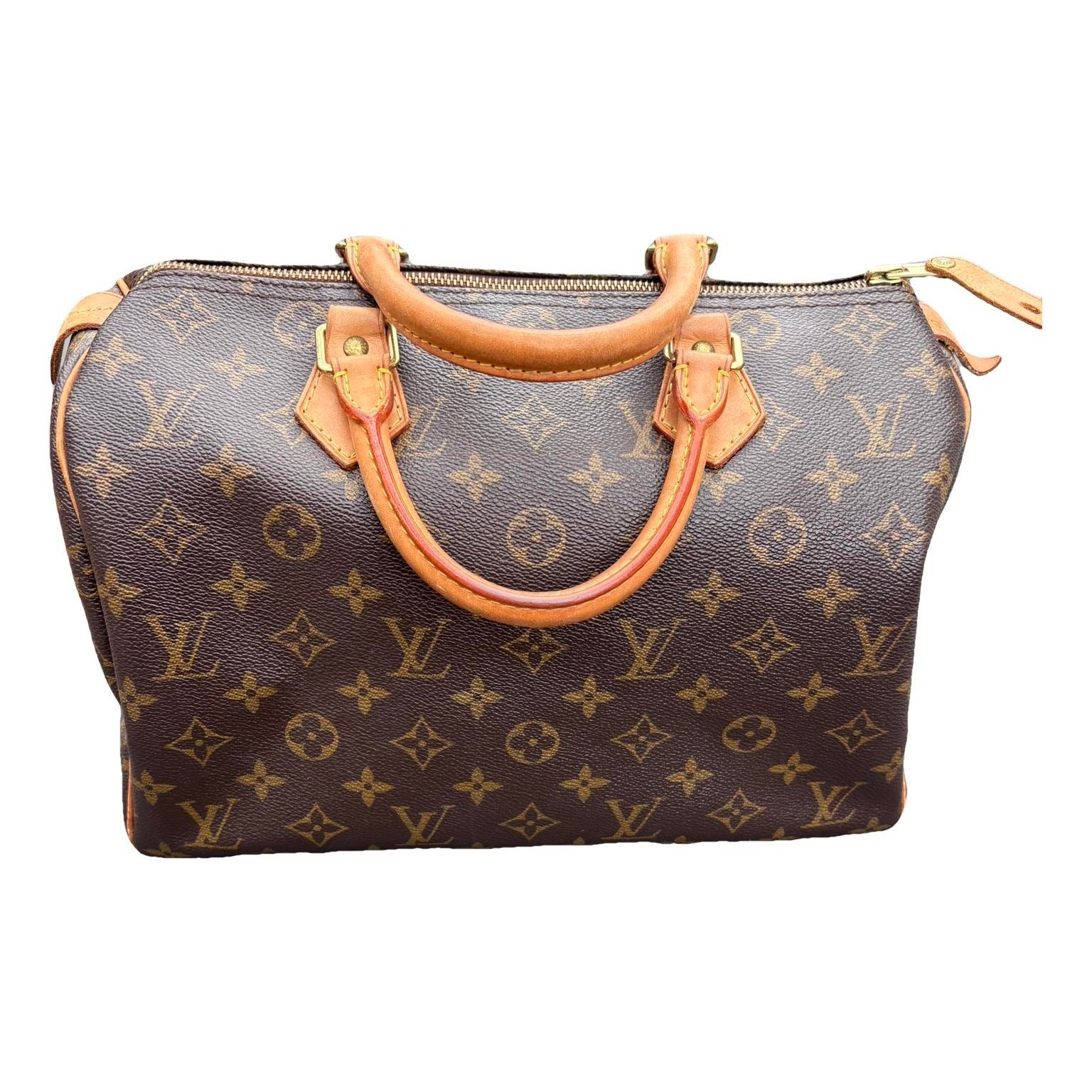 Speedy leather handbag
