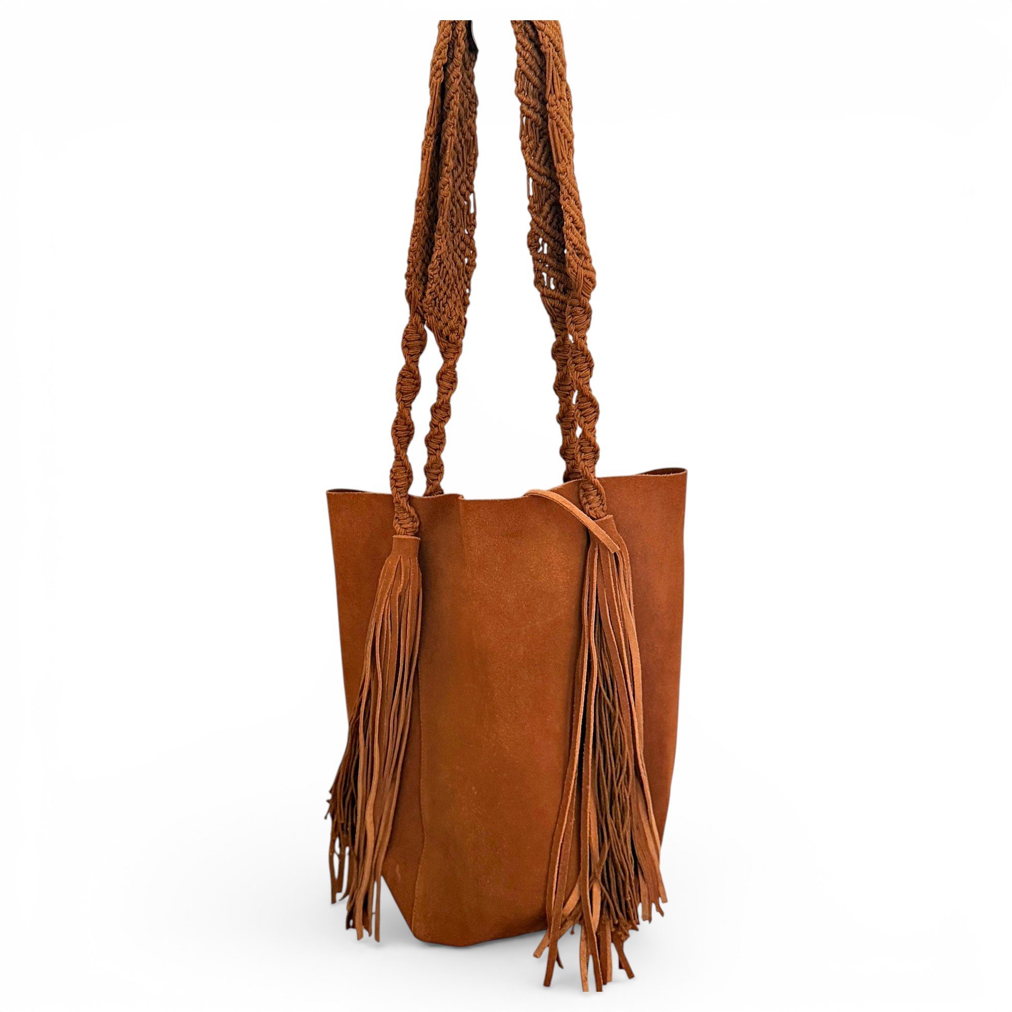 Leather handbag