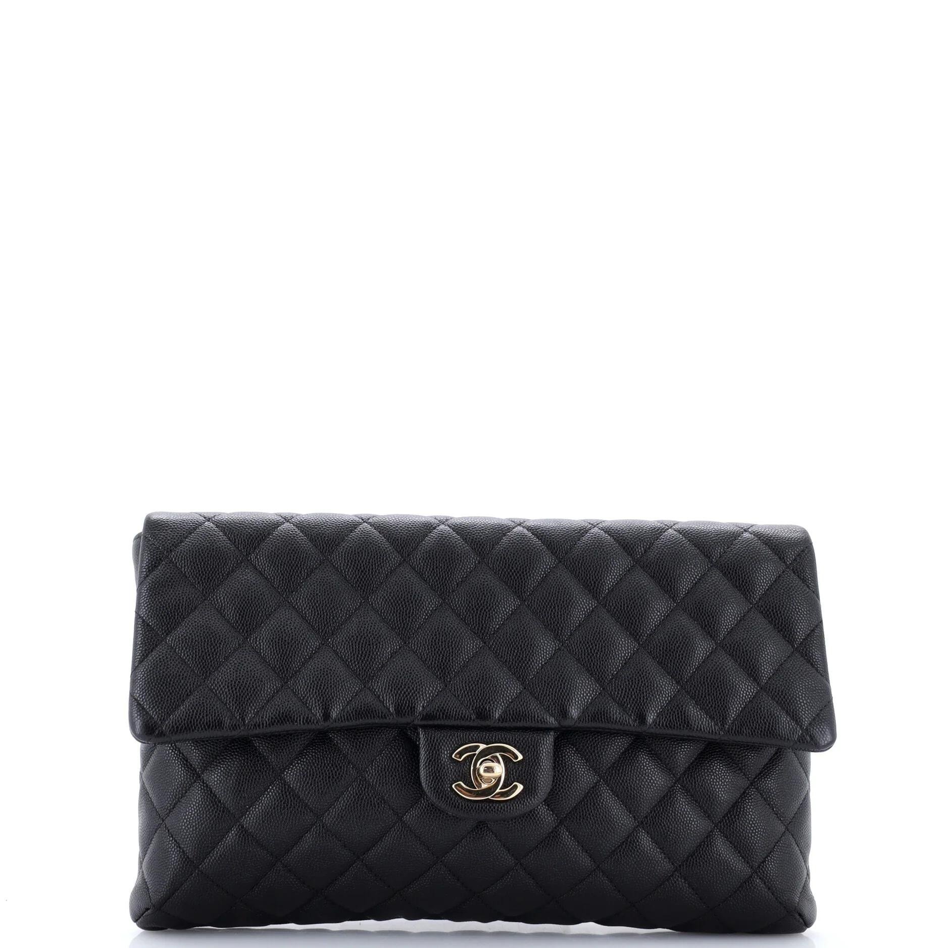 Timeless/Classique leather clutch bag