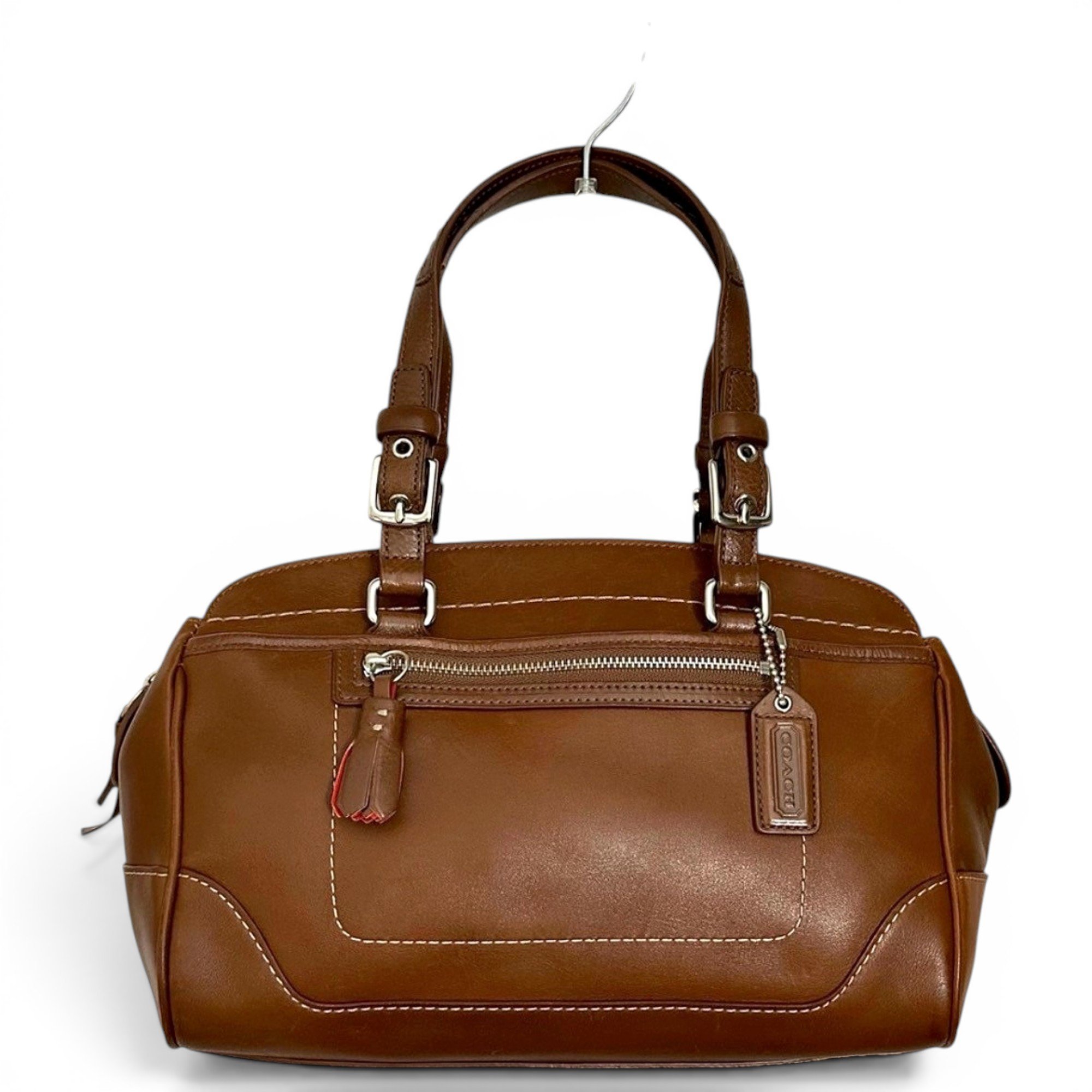 Leather satchel