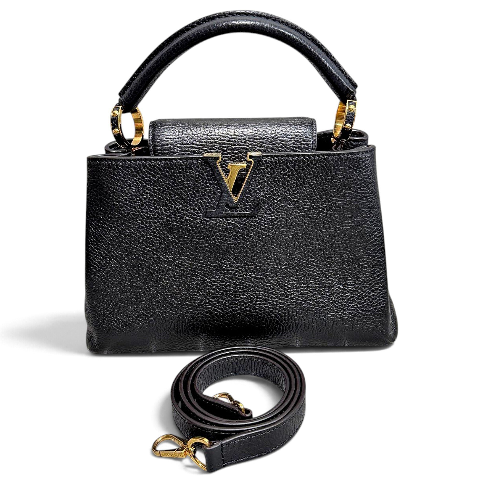 Capucines leather handbag