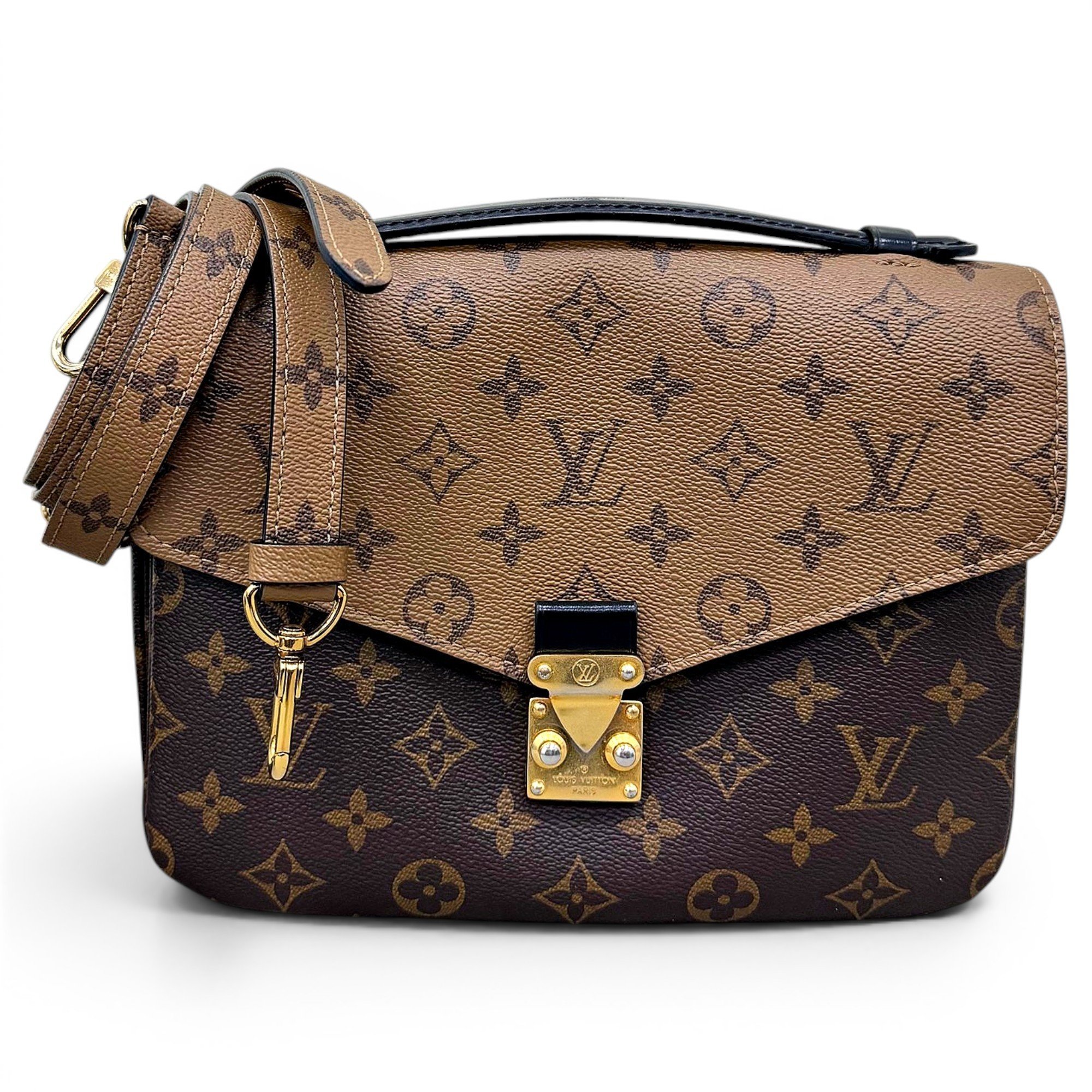 Metis leather handbag