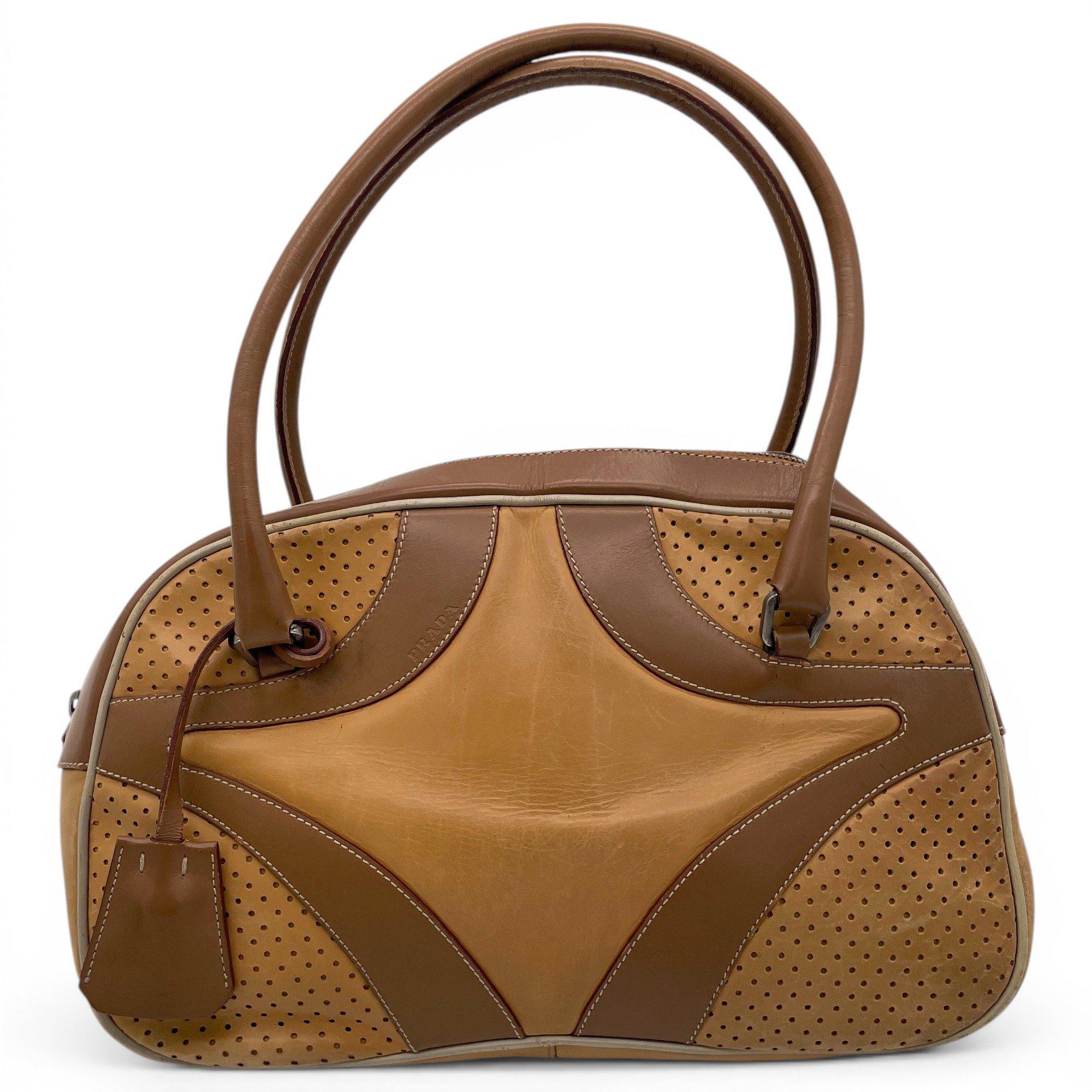Bowling leather bowling bag