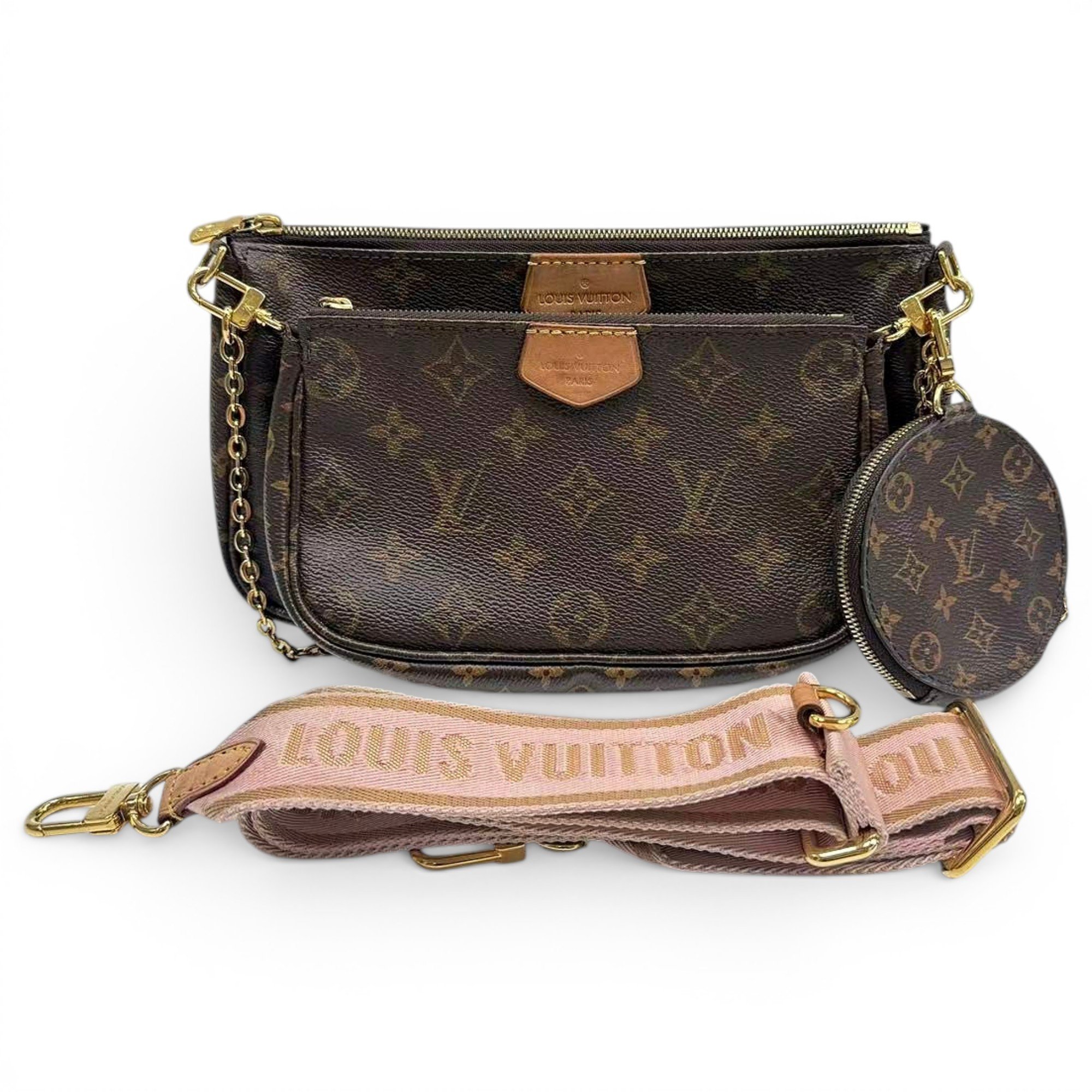 Multi Pochette Accessoires leather crossbody bag