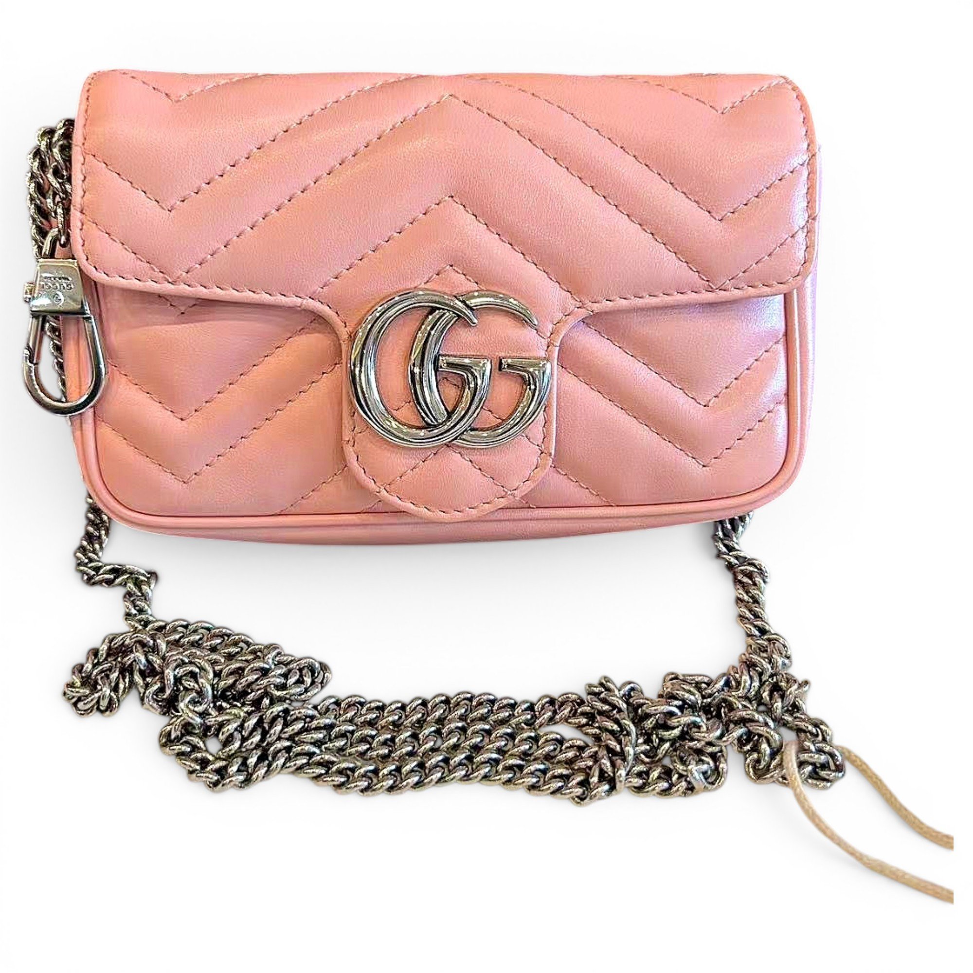 GG Marmont Flap leather crossbody bag