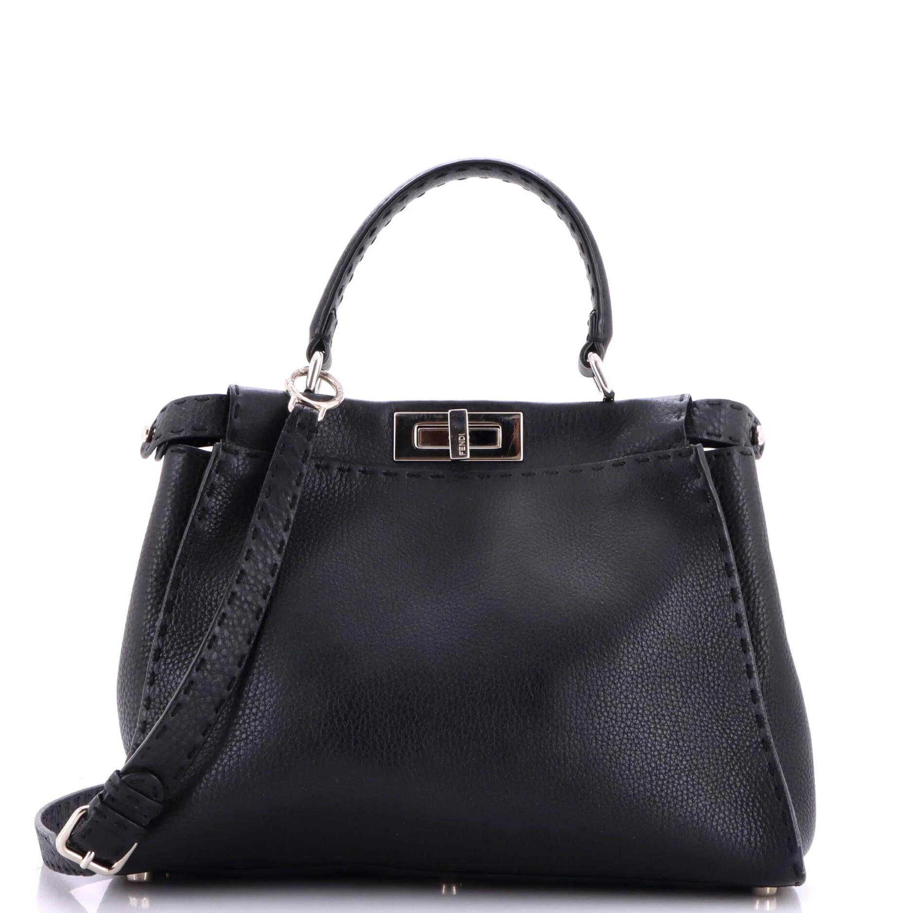 Leather satchel