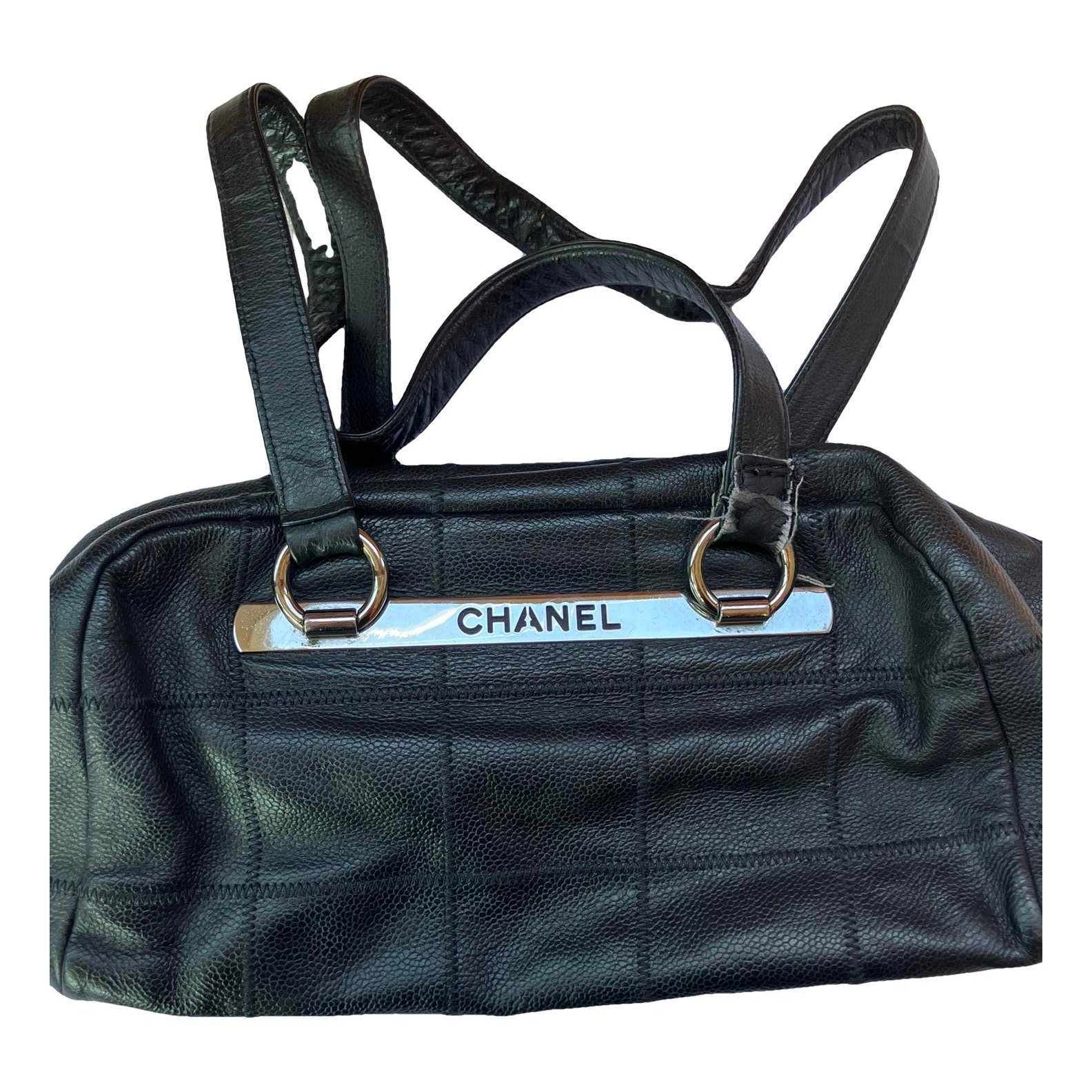 Bowling Bag leather handbag