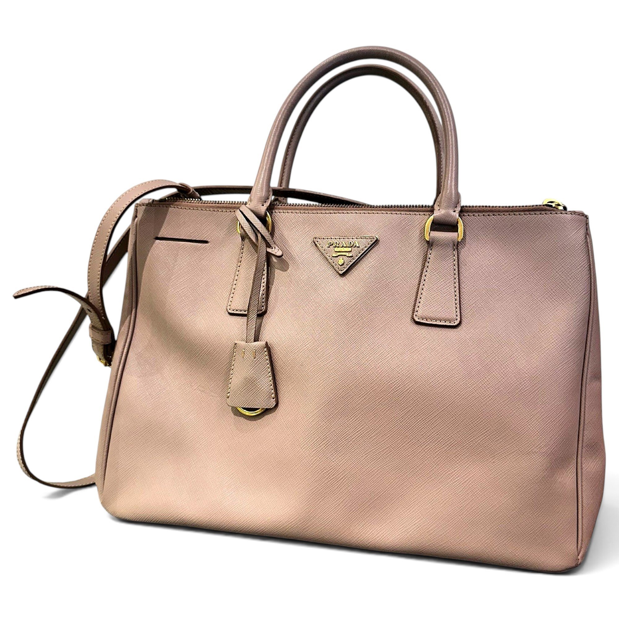 Galleria leather handbag