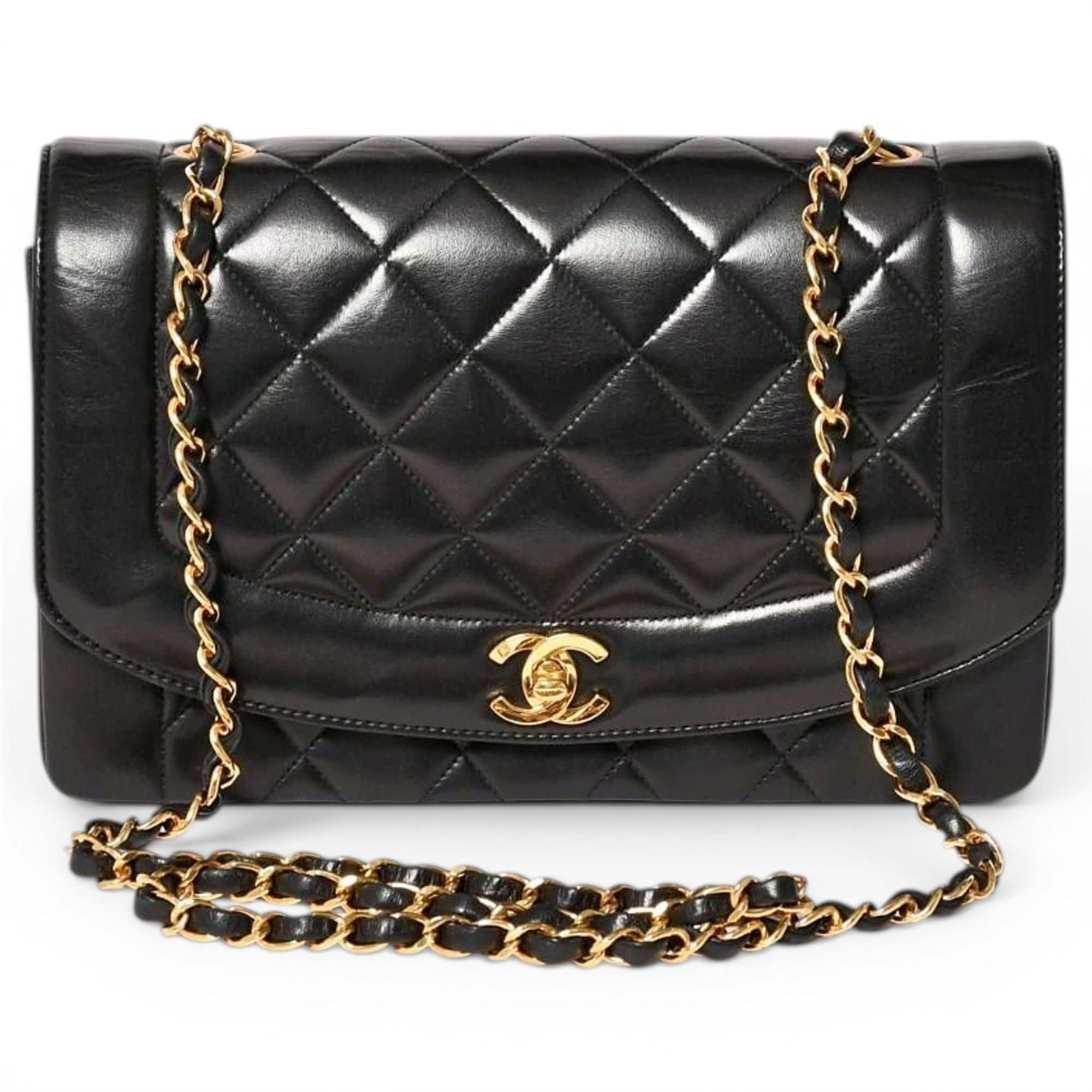 Diana leather handbag