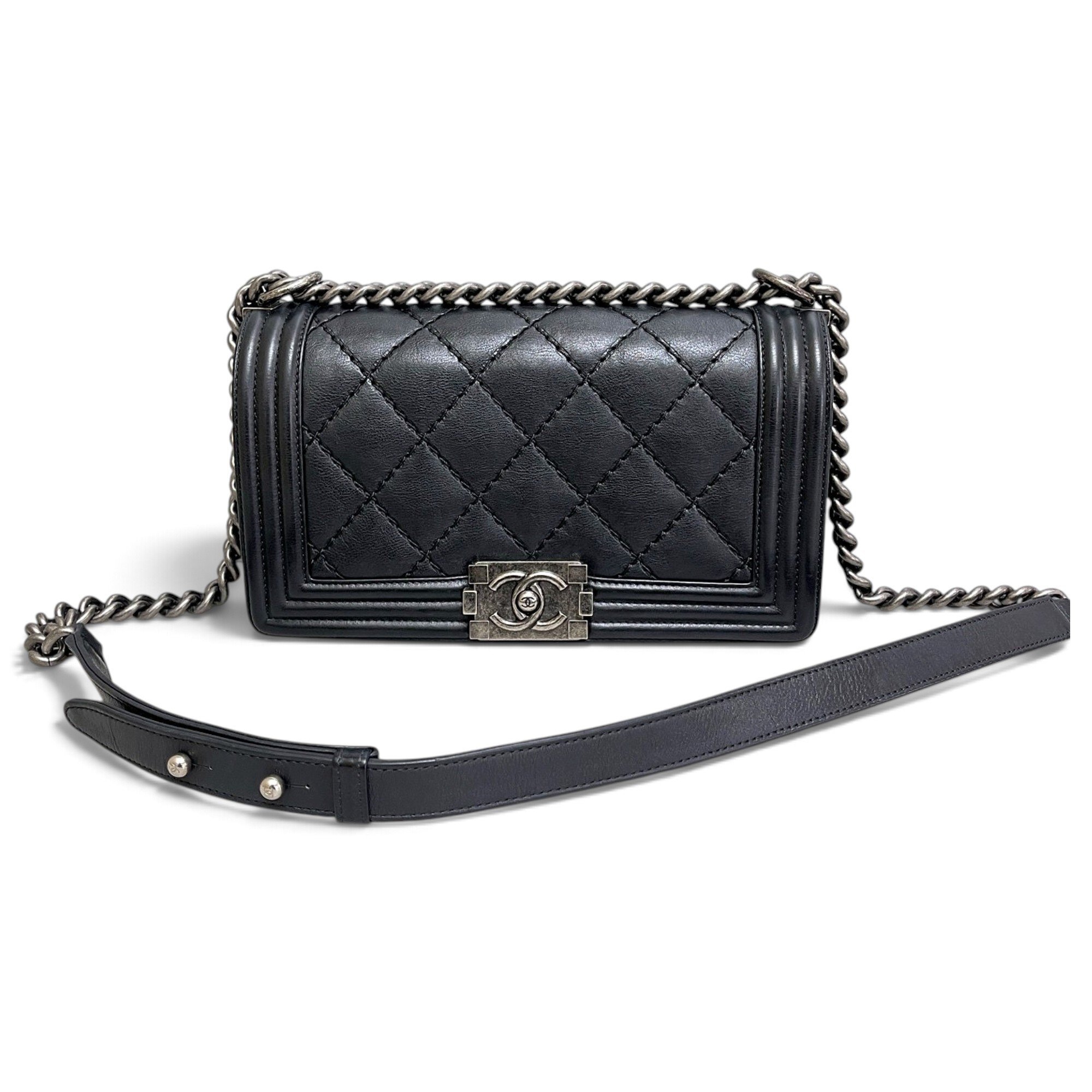 Boy leather handbag