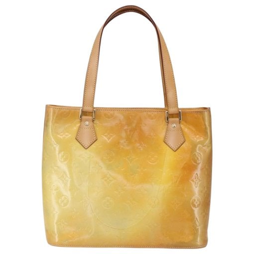 Houston patent leather handbag