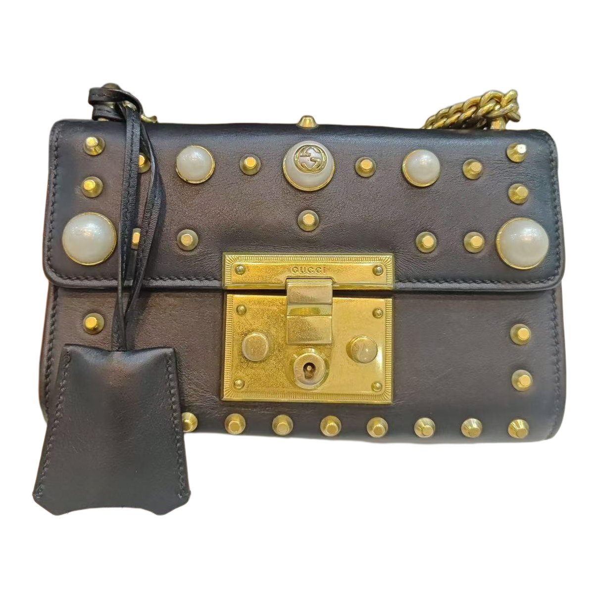 Gucci Padlock leather handbag