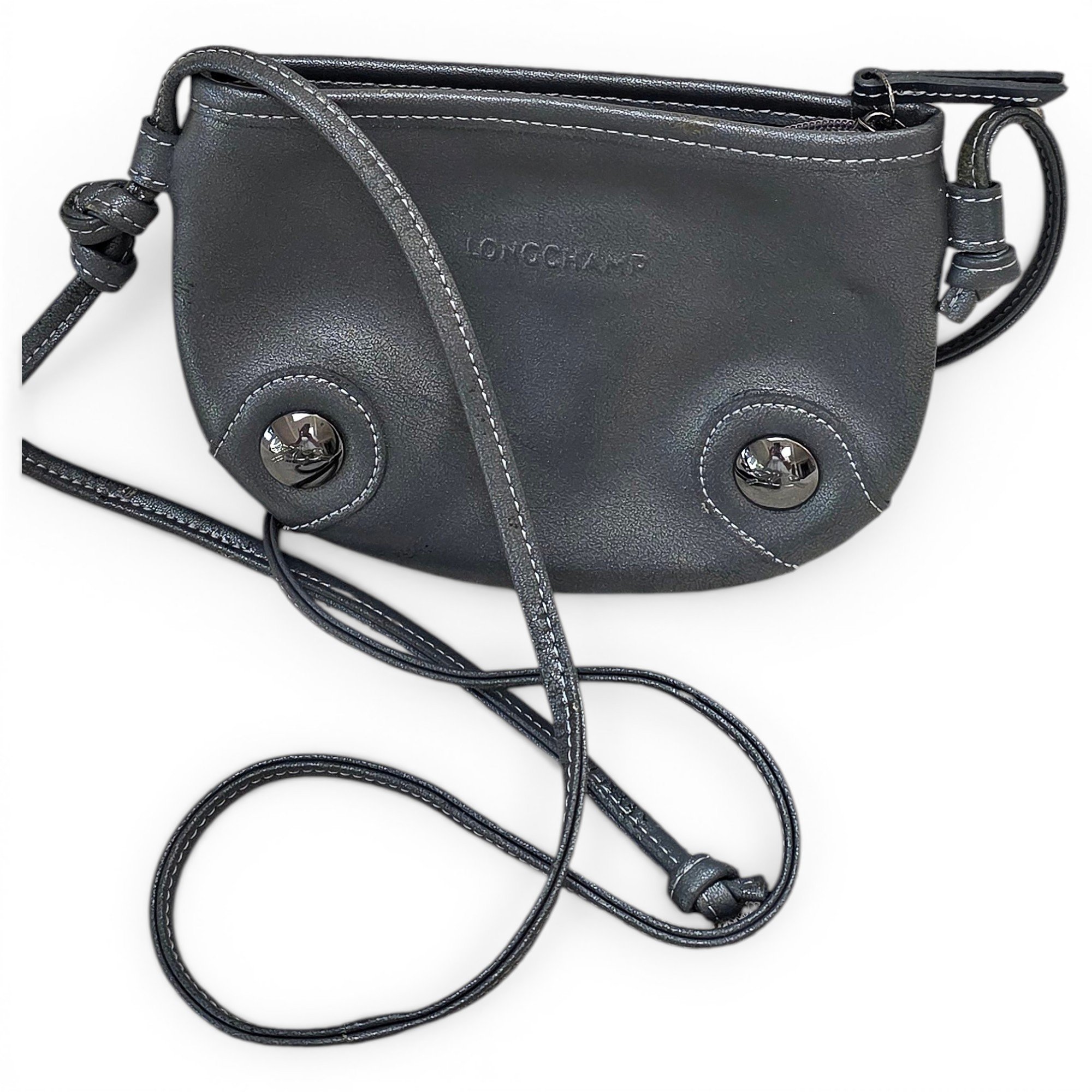 Leather crossbody bag