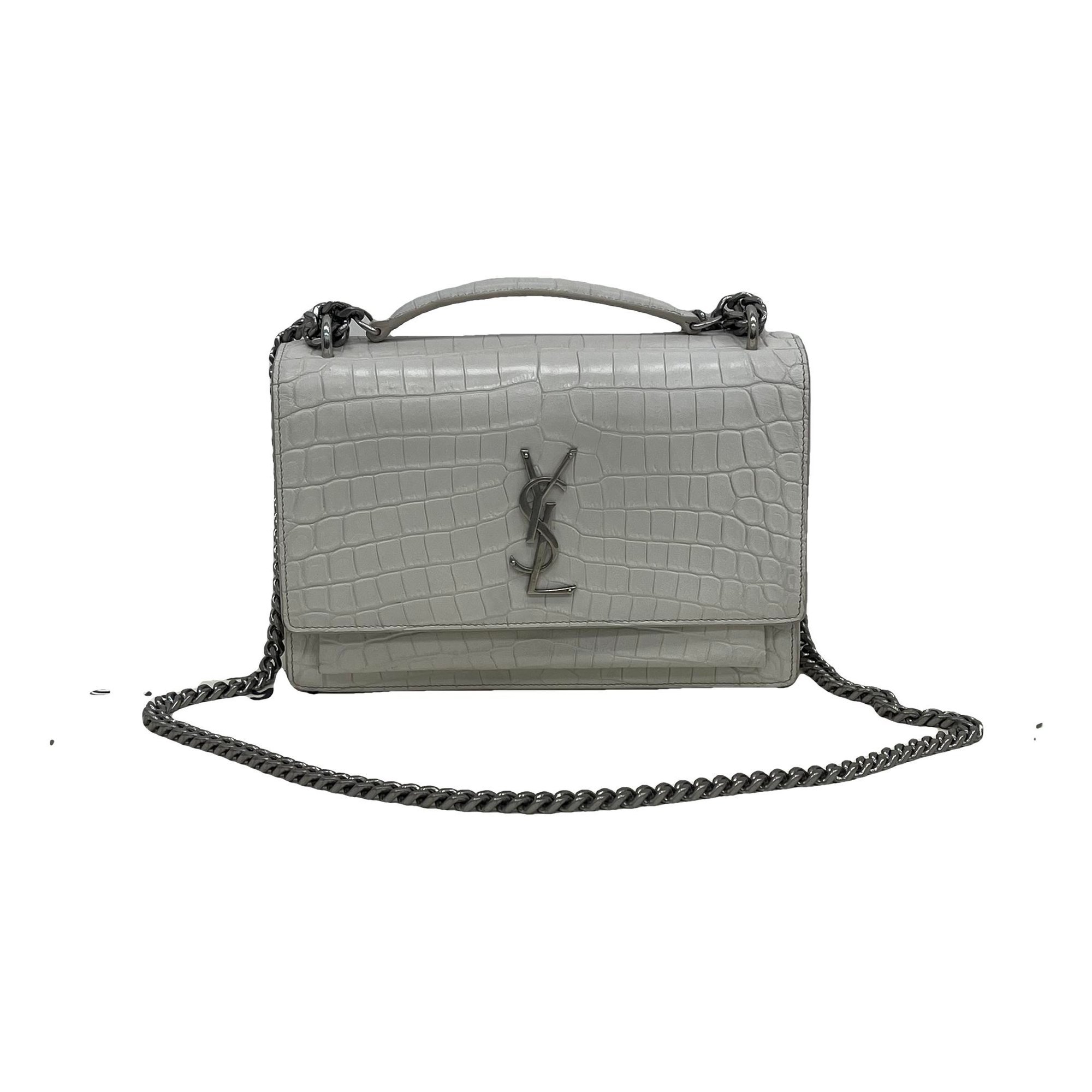 Sunset leather handbag