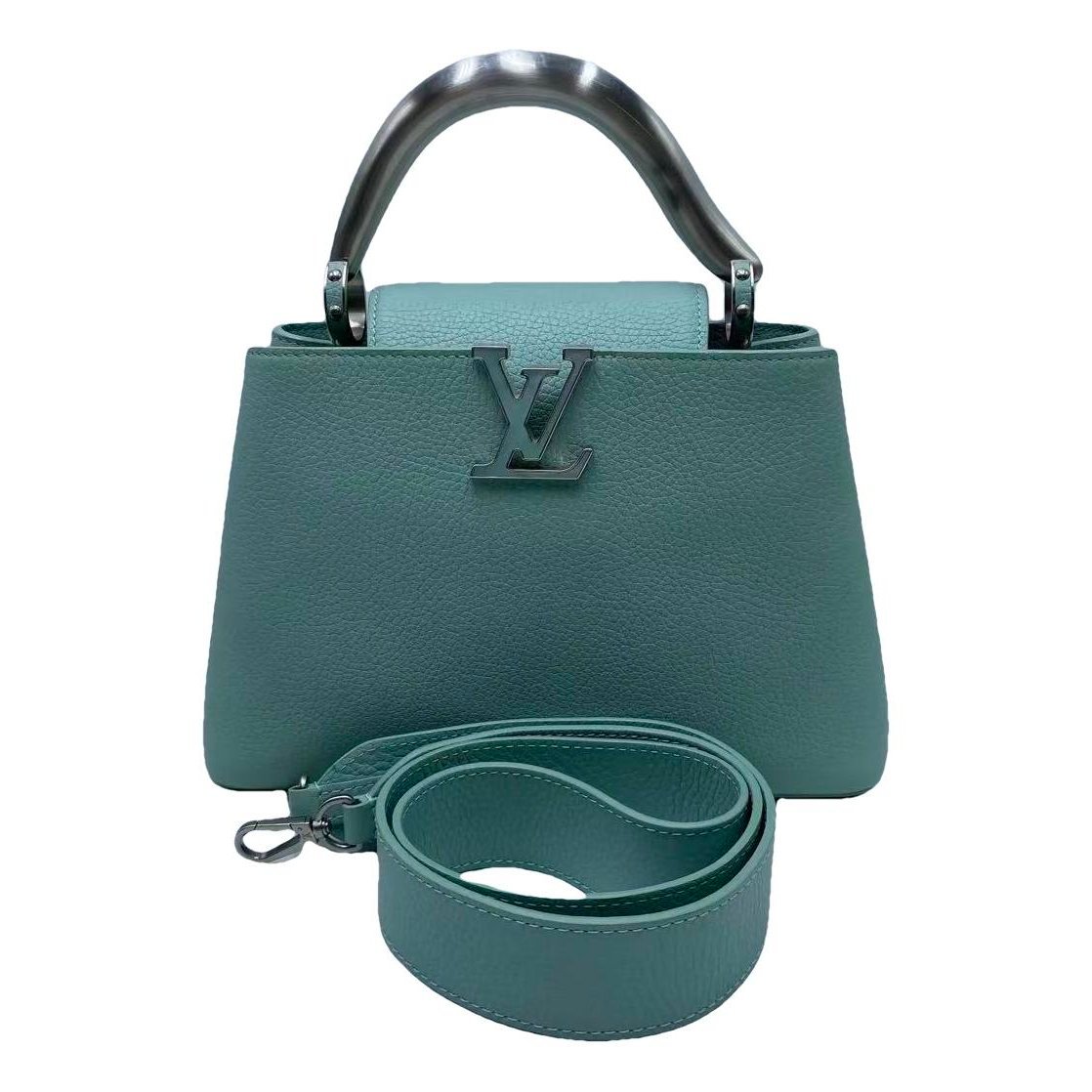 Capucines leather handbag