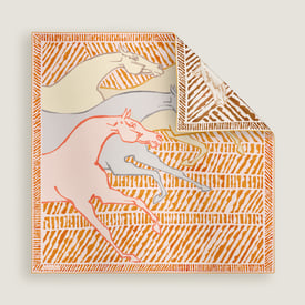 Au Triple Galop double face scarf 90
