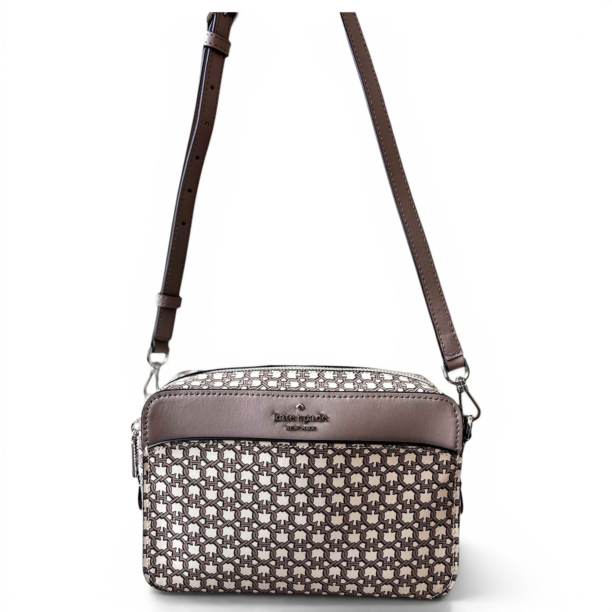 Leather crossbody bag