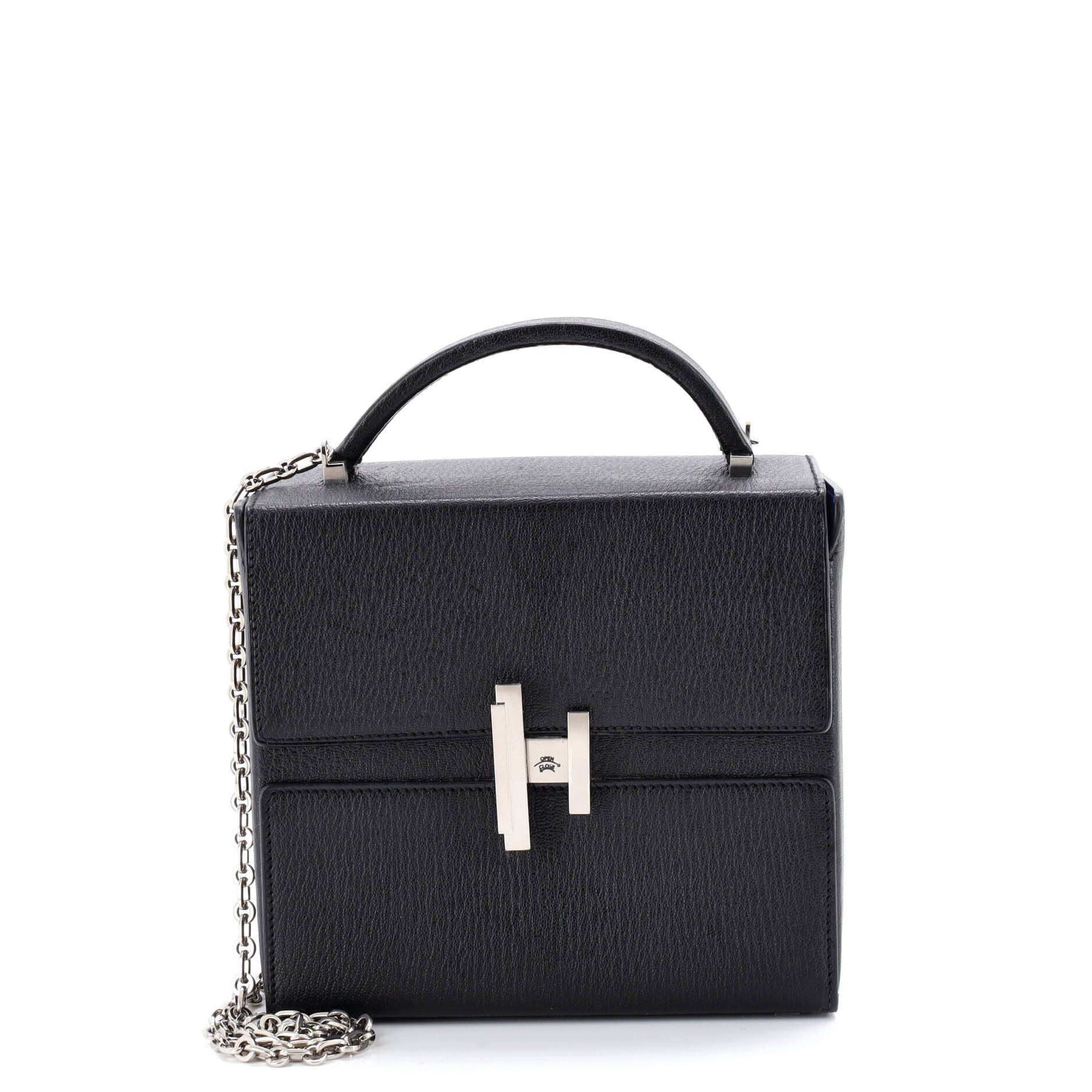 Hermes Cinhetic Top Handle Bag Verso Chevre Mysore