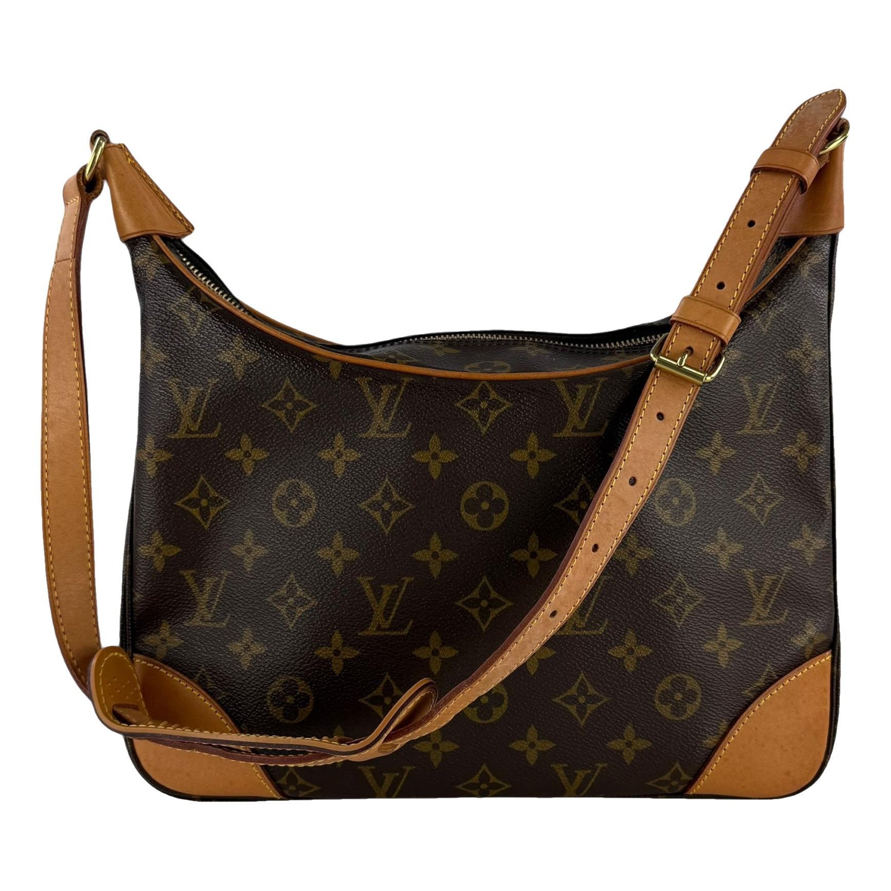 Louis Vuitton Boulogne leather crossbody bag