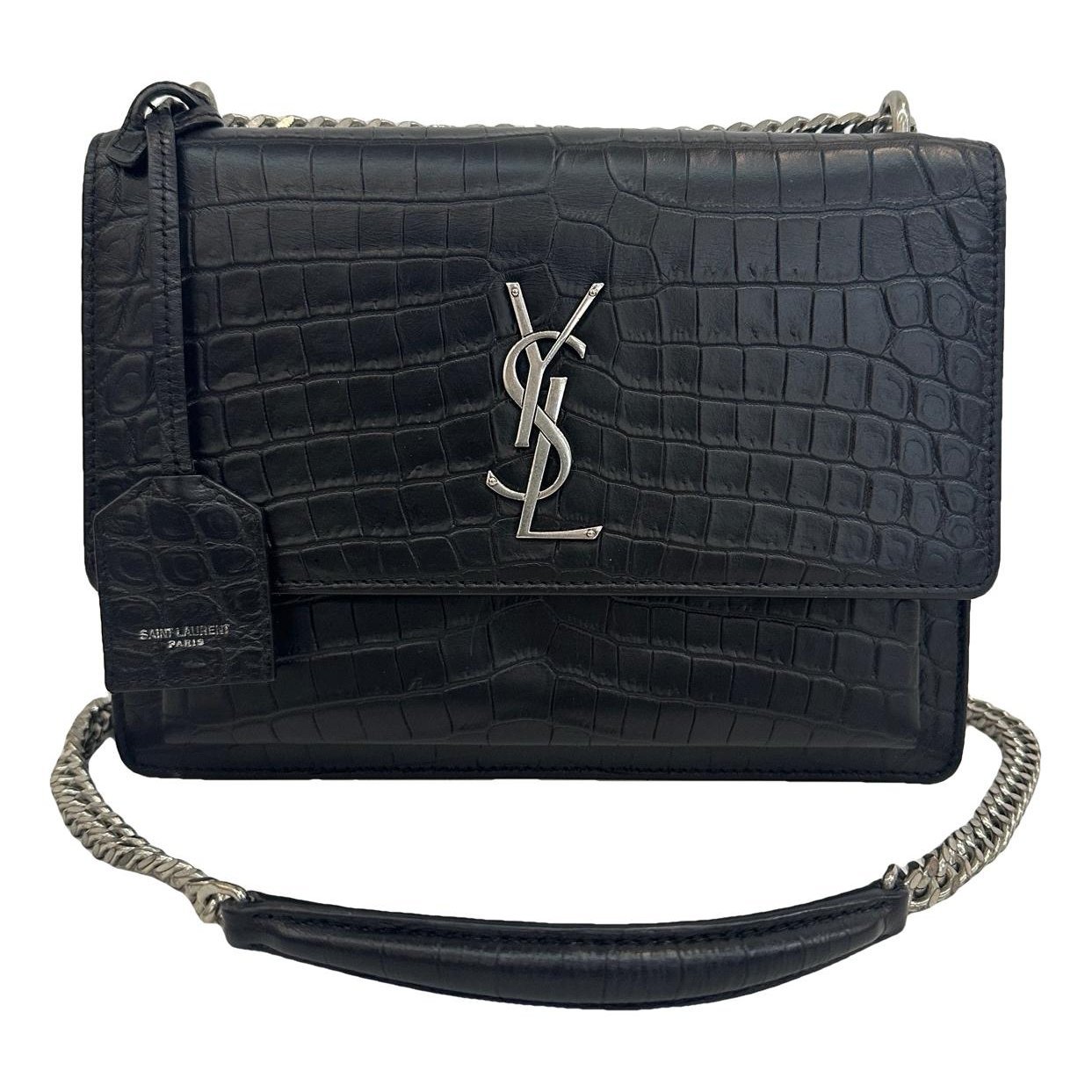 Sunset leather crossbody bag
