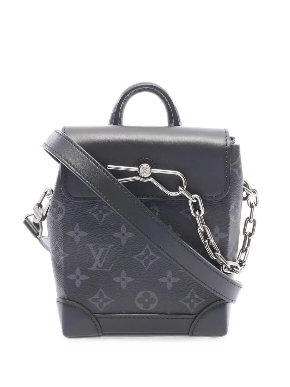 2021 nano Steamer Monogram Eclipse tote bag
