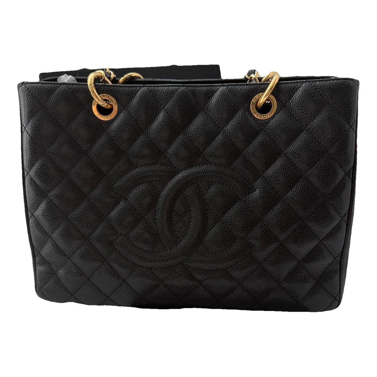 Grand shopping leather tote