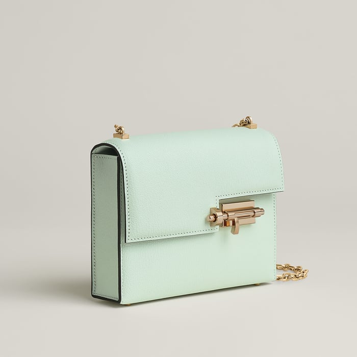 Vert Peppermint Verrou Chaine Mini Bag