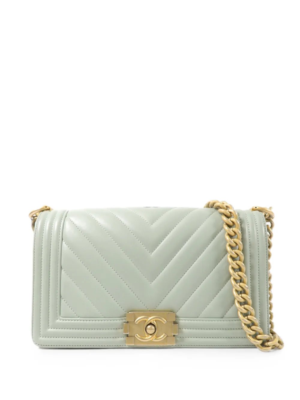 25 Boy chevron-quilted shoulder bag