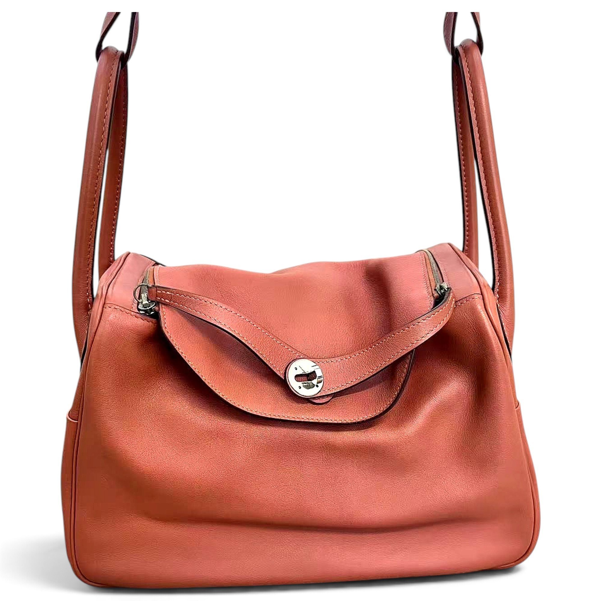 Lindy leather handbag