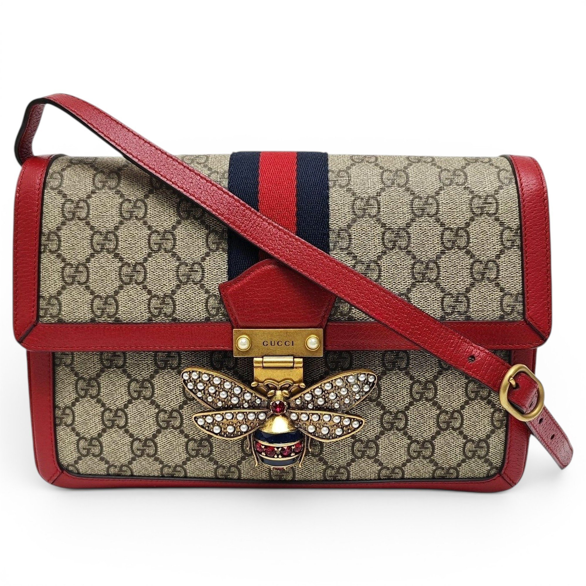 Queen Margaret leather handbag
