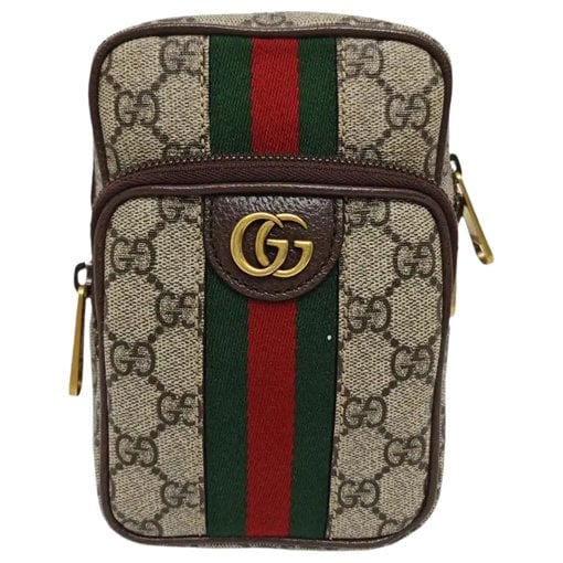 Ophidia leather handbag