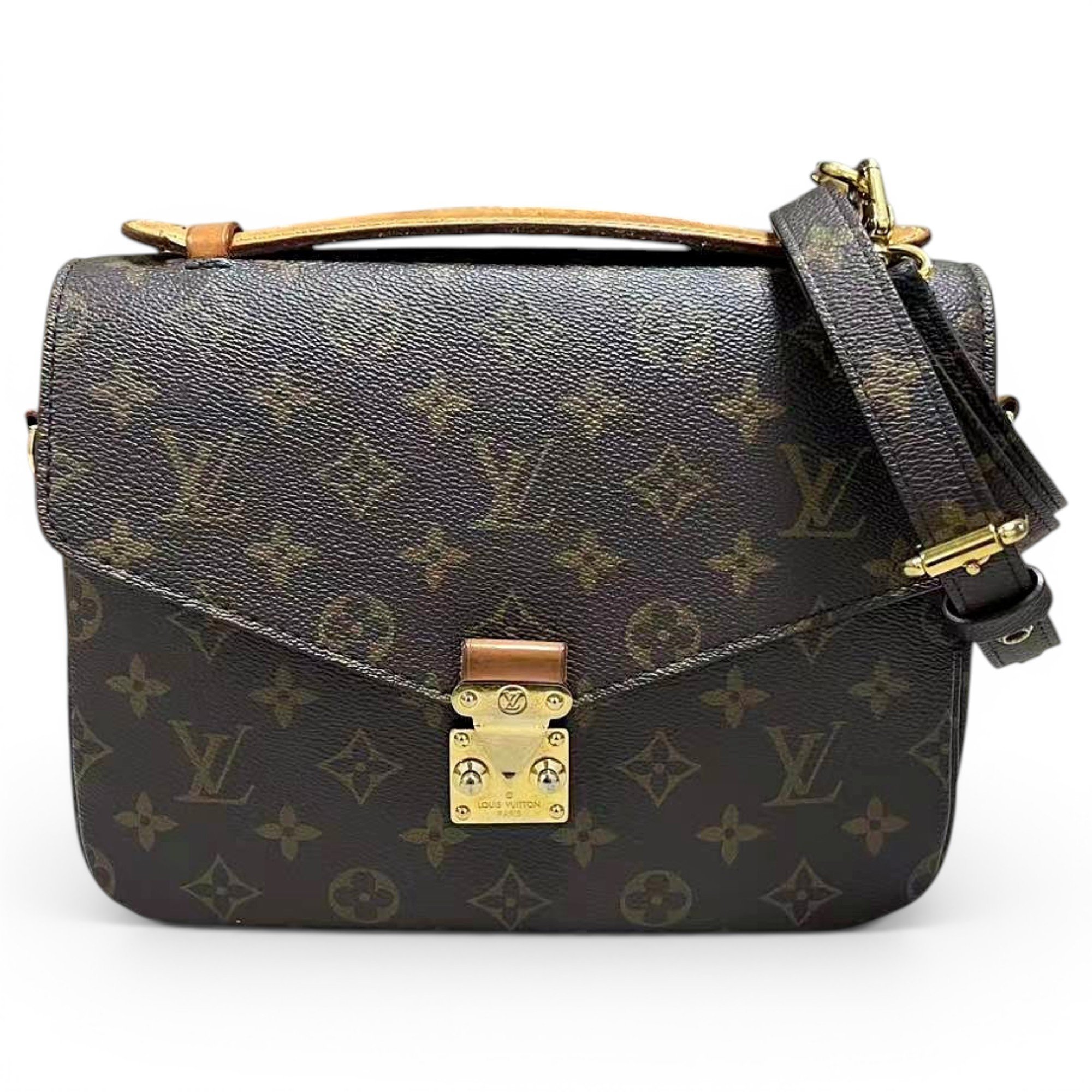 Metis leather handbag