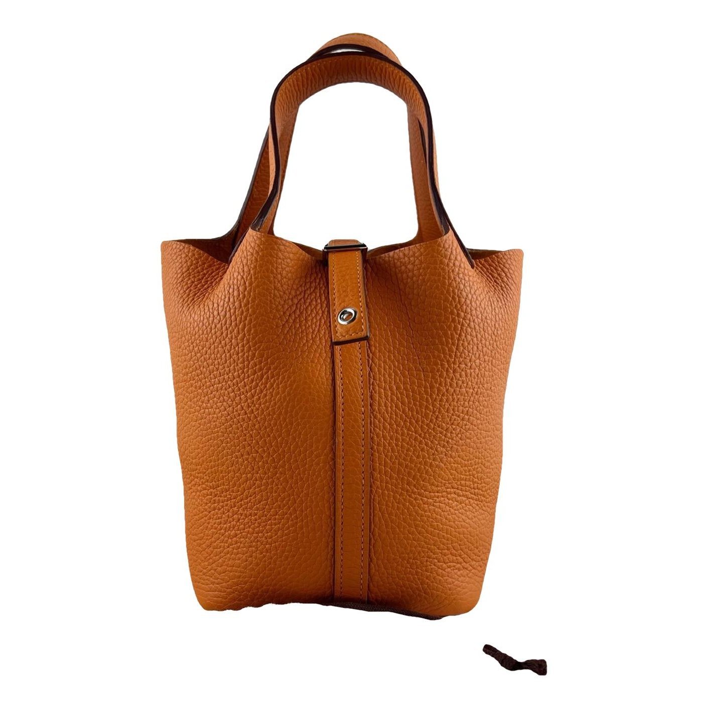 Picotin leather handbag
