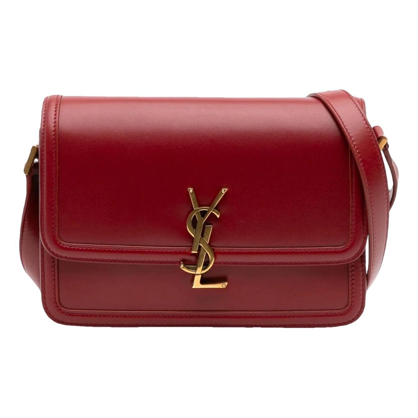 Solférino leather crossbody bag