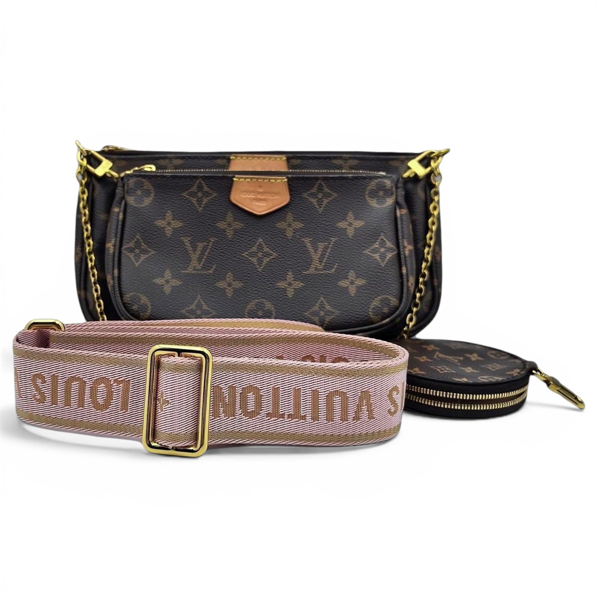 Multi Pochette Accessoires leather handbag