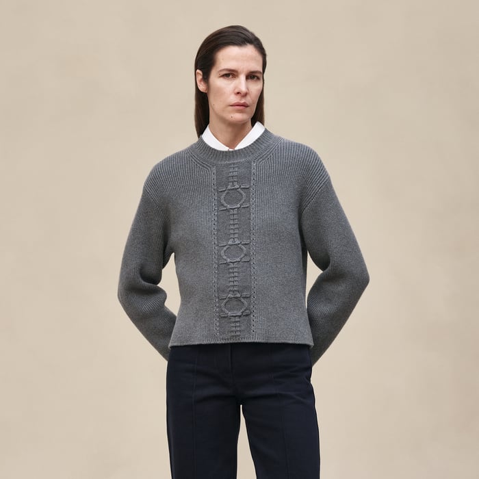 Gris Osmium Long-sleeve Sweater