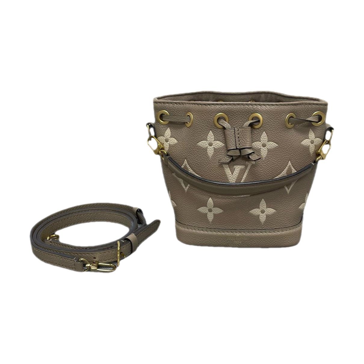 Nano Noé leather tote