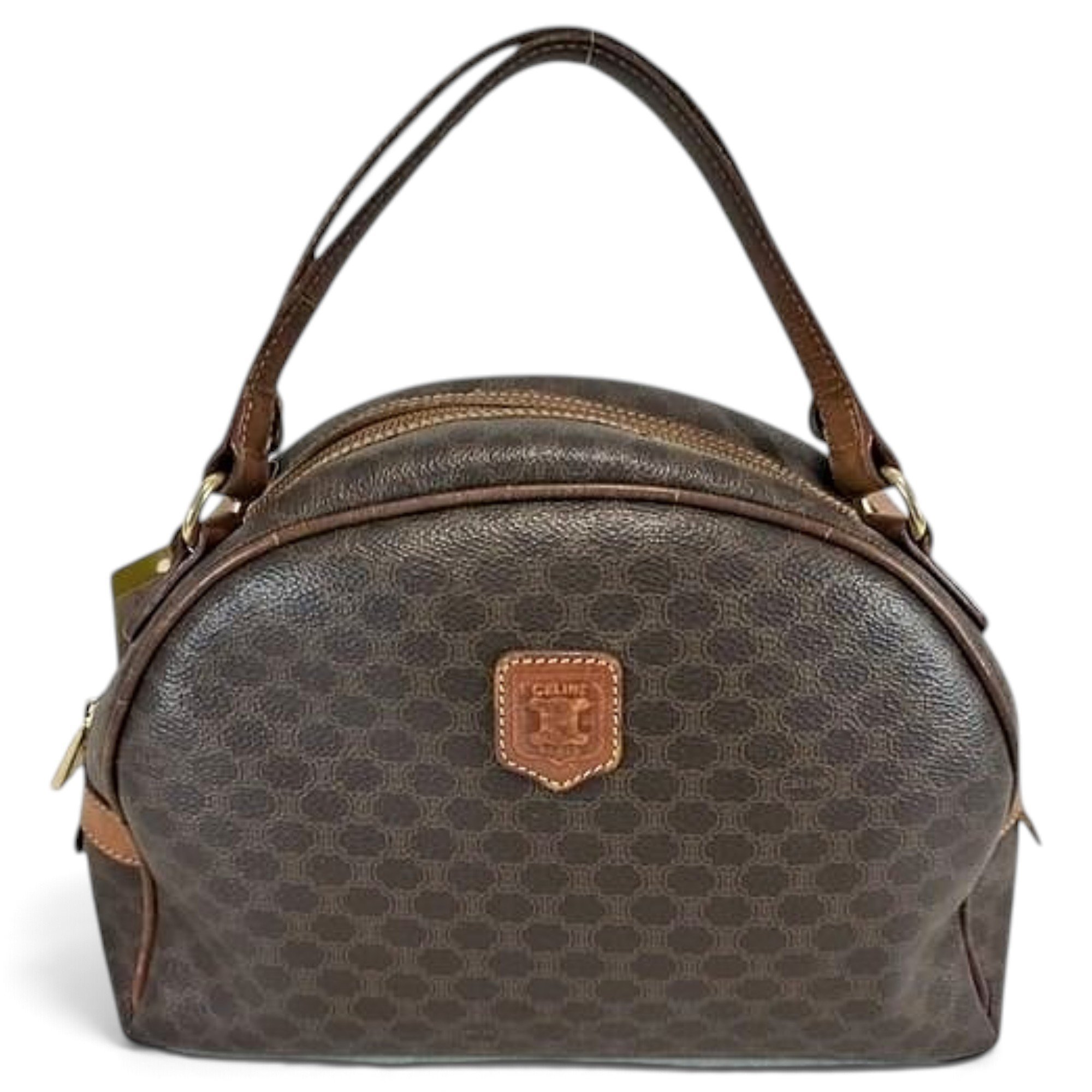 Triomphe leather handbag