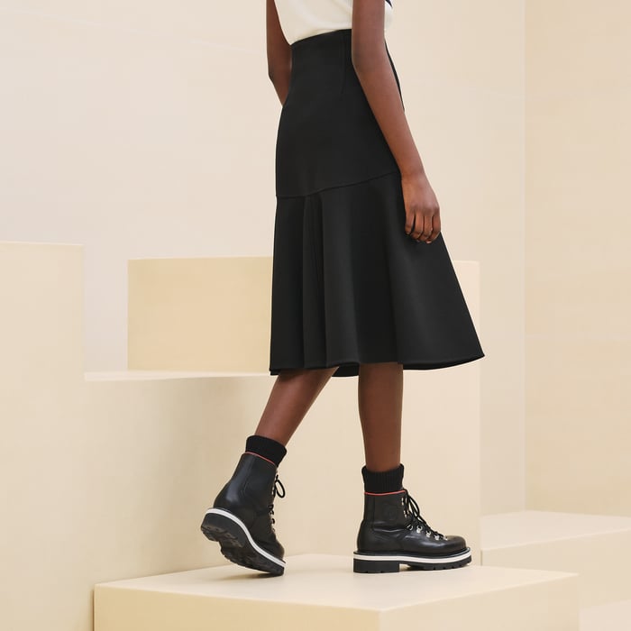 Noir Flared Skirt