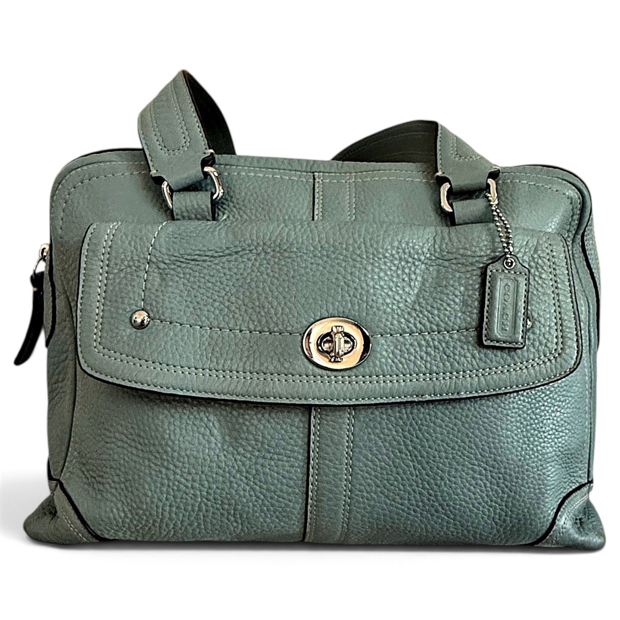 Leather satchel