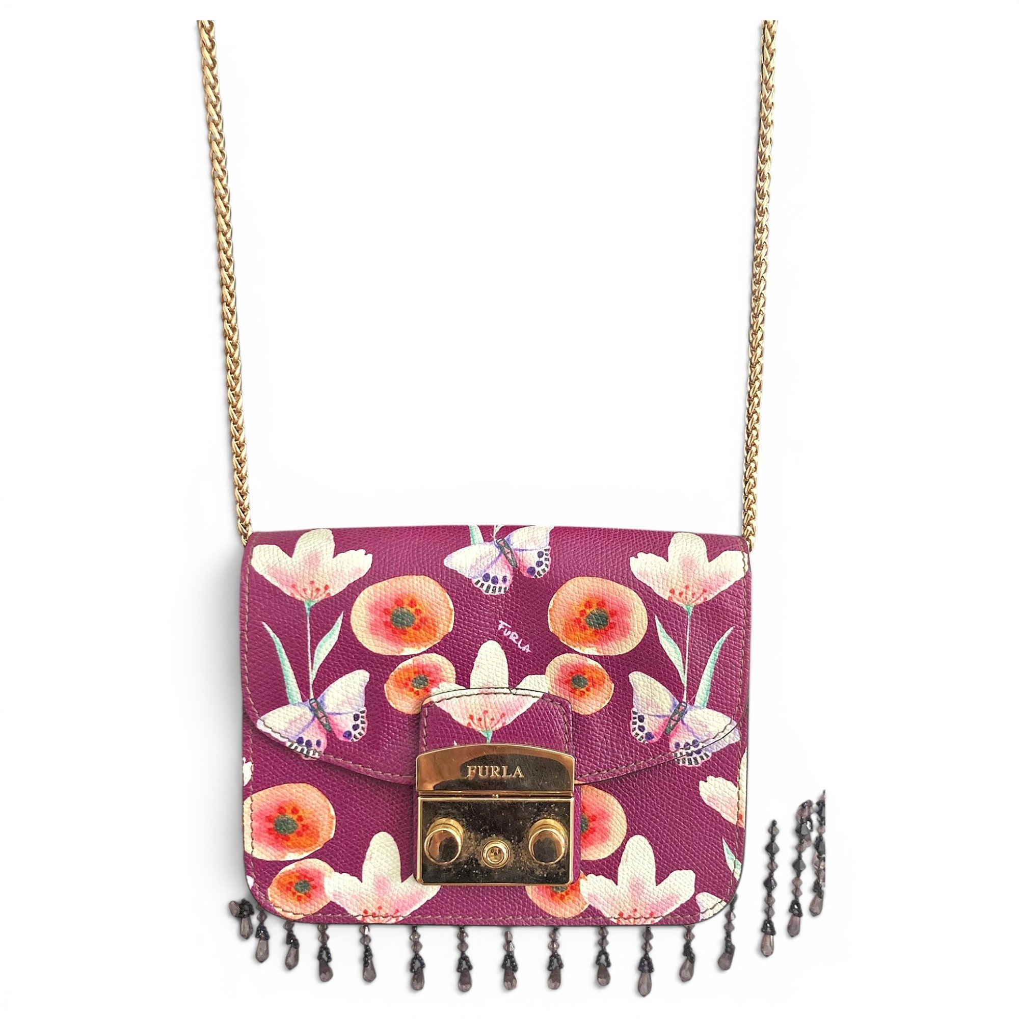 Furla Metropolis leather crossbody bag